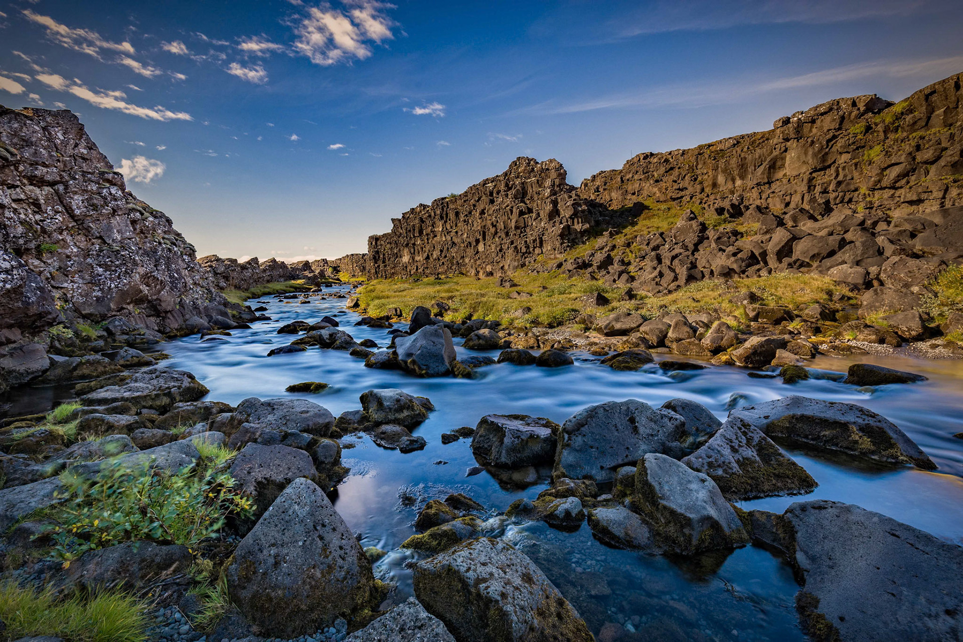 Öxarárfoss, Þingvellir in Iceland