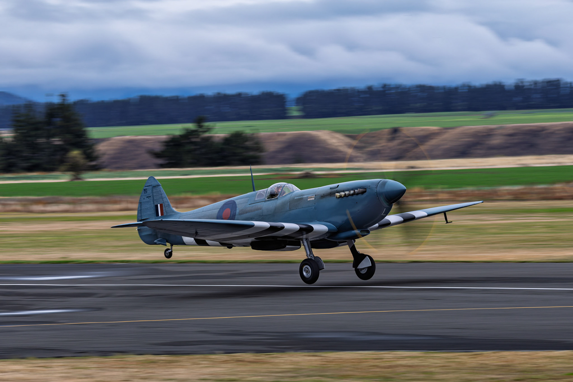 Supermarine Spitfire PR-XI [PL983] on display at Warbirds over Wanaka, New Zealand