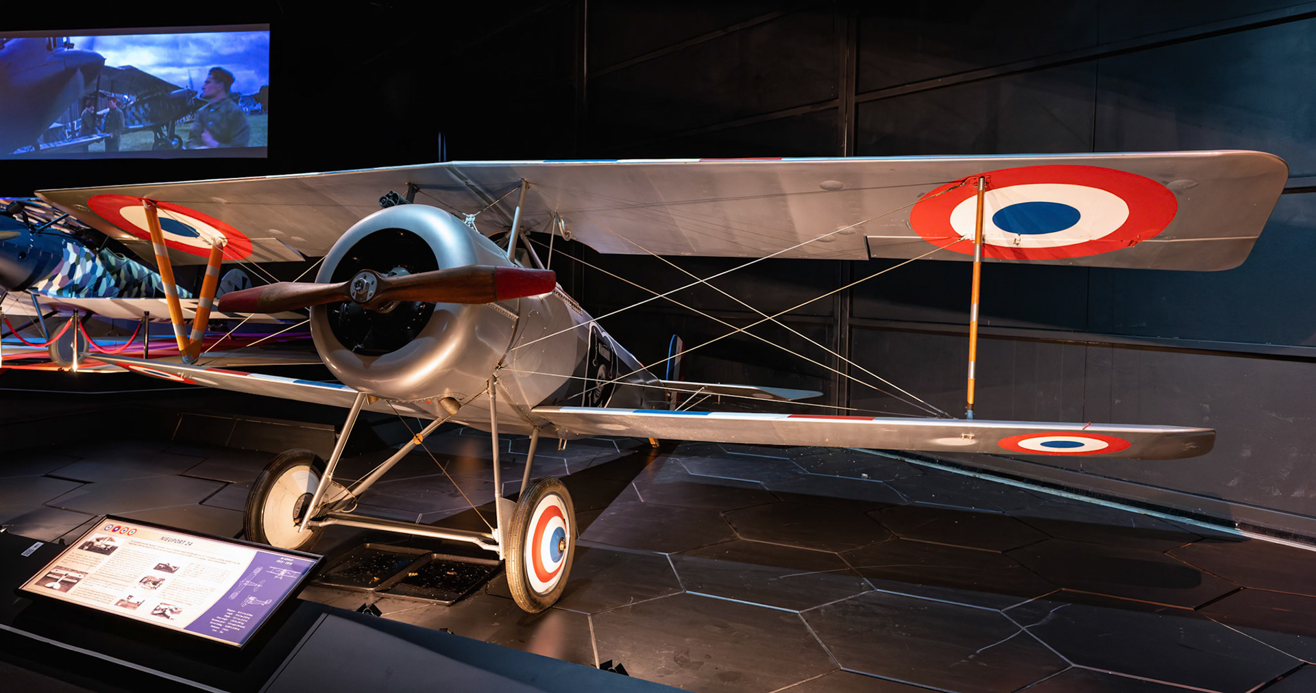 Nieuport 24 at Omaka Aviation Heritage Centre in Blenheim, New Zealand