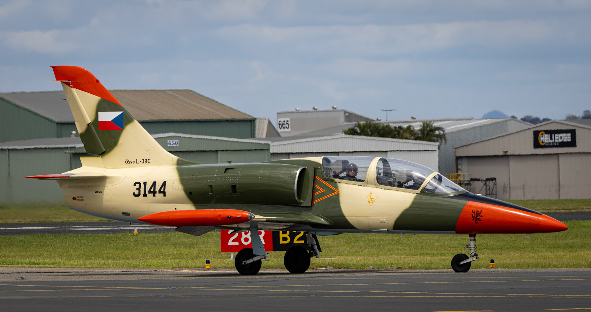 Aero Vodochody L-39C (VH-SIC) at Archerfield Airport, Australia
