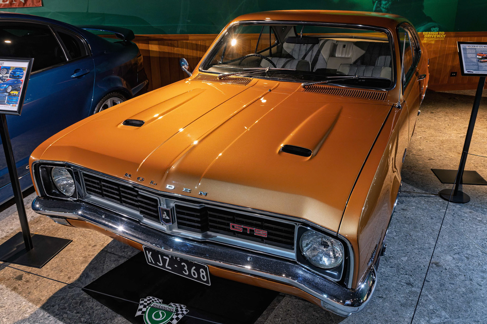 1969 Holden HT GTS Monaro at Brisbane Motor Museum, Australia