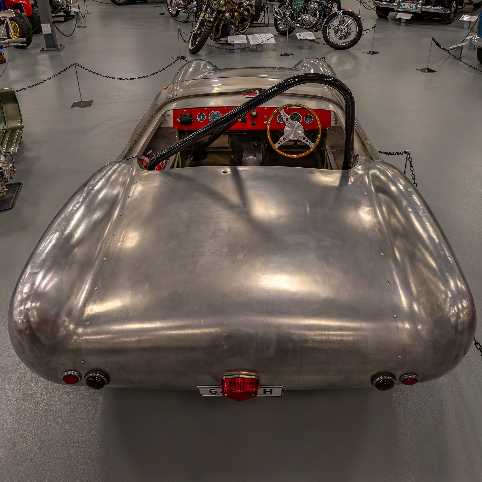 1956 Lotus Eleven at National Automobile Museum of Tasmania in the city of Launceston in Tasmania, Australia