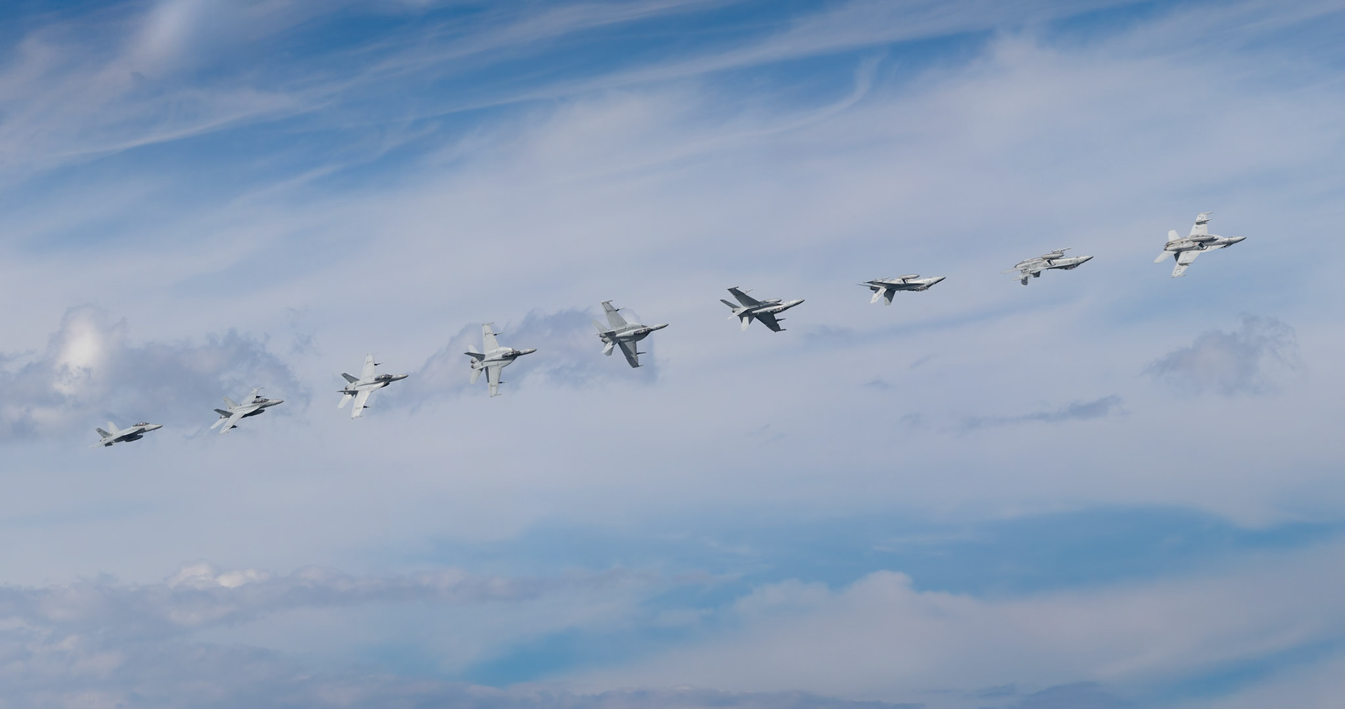 RAAF FA-18 Super Hornet on display at the Pacific Airshow on the Gold Coast, Australia