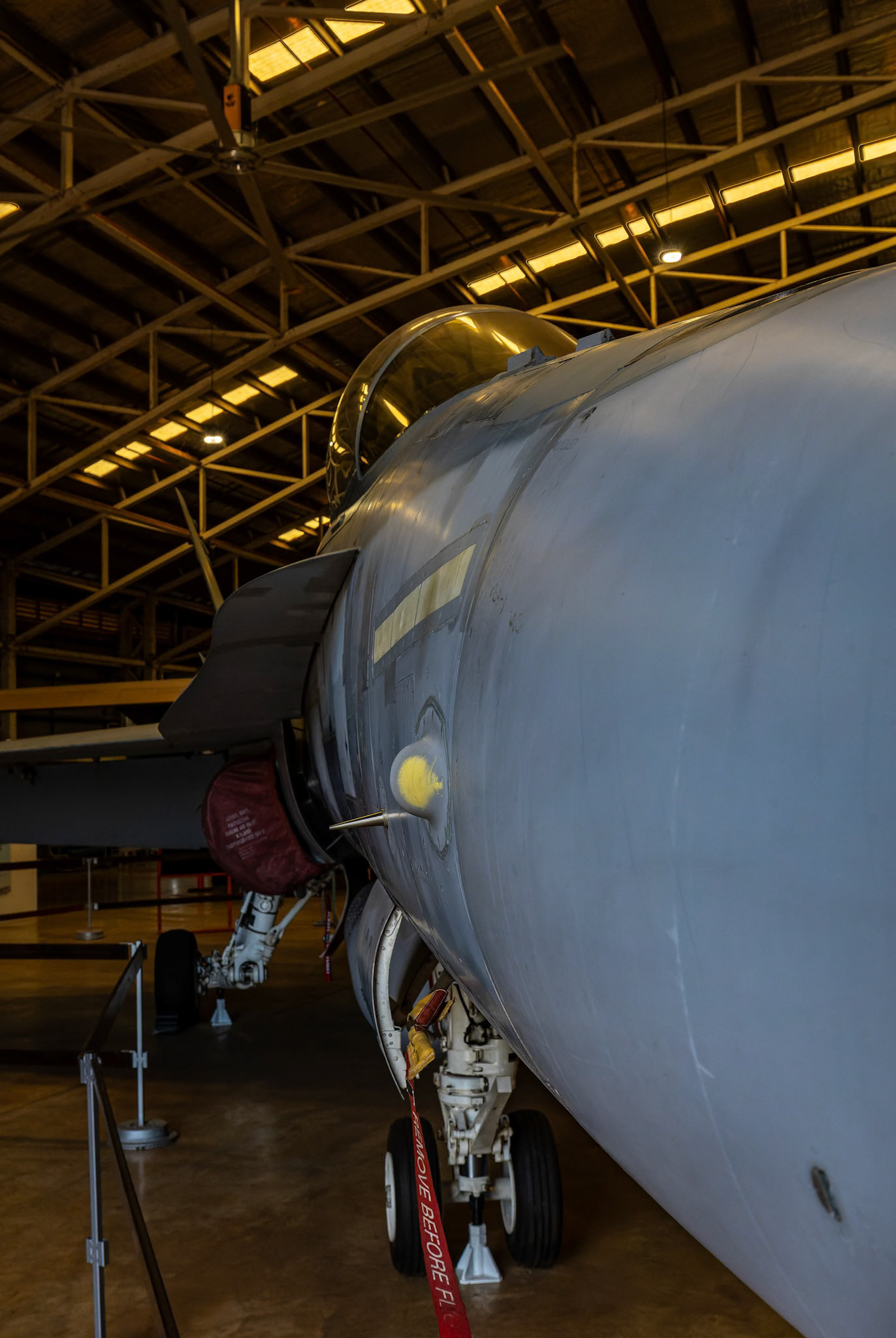 McDonnell Douglas FA-18 AB on display at the Darwin Aviation Museum in the Northern Territory, Australia