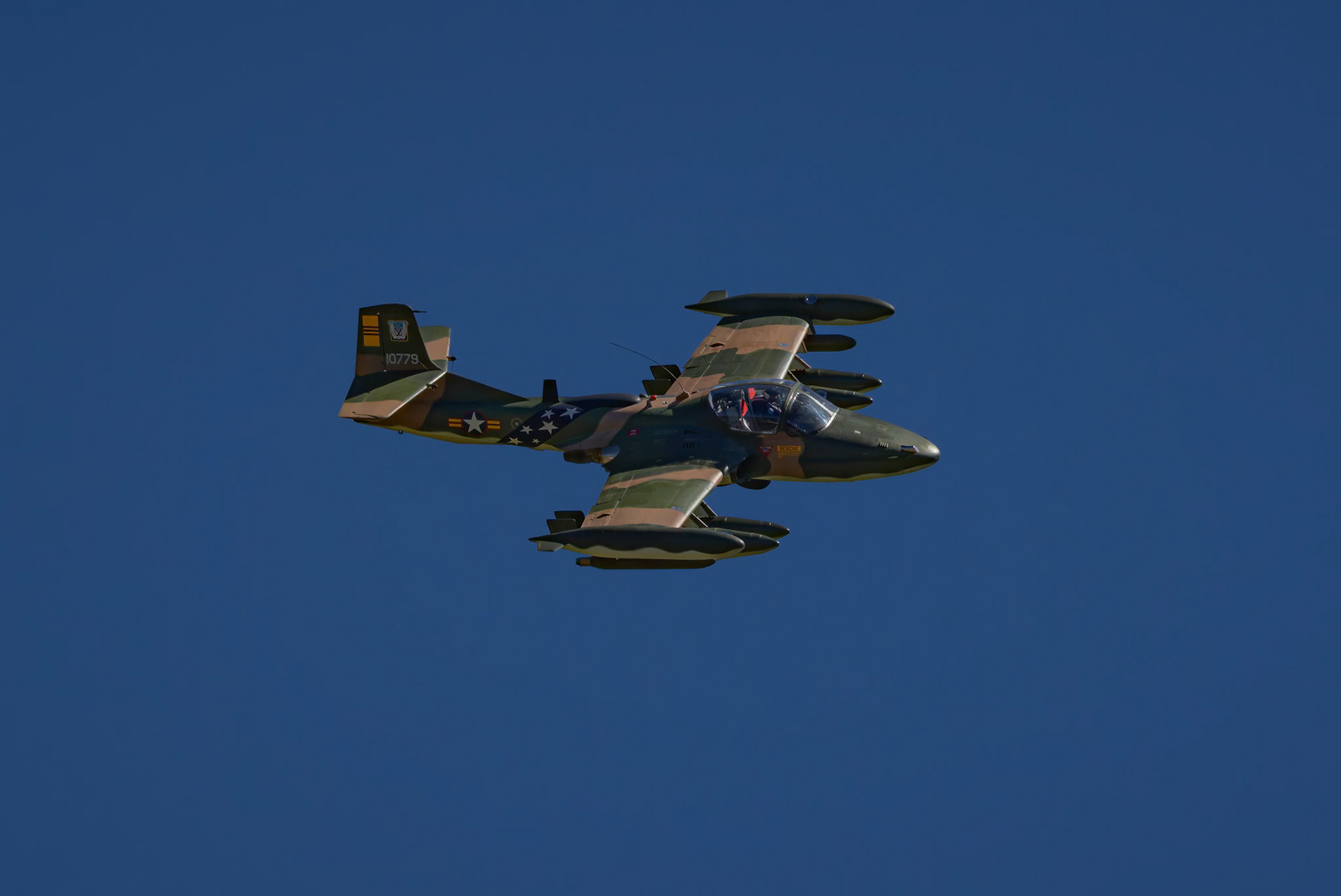 Cessna A-37 Dragonfly from the Royal Australian Air Force 100 Squadron on display at the Shellharbour Airport, during the Airshows Downunder Shellharbour, New South Wales, Australia.