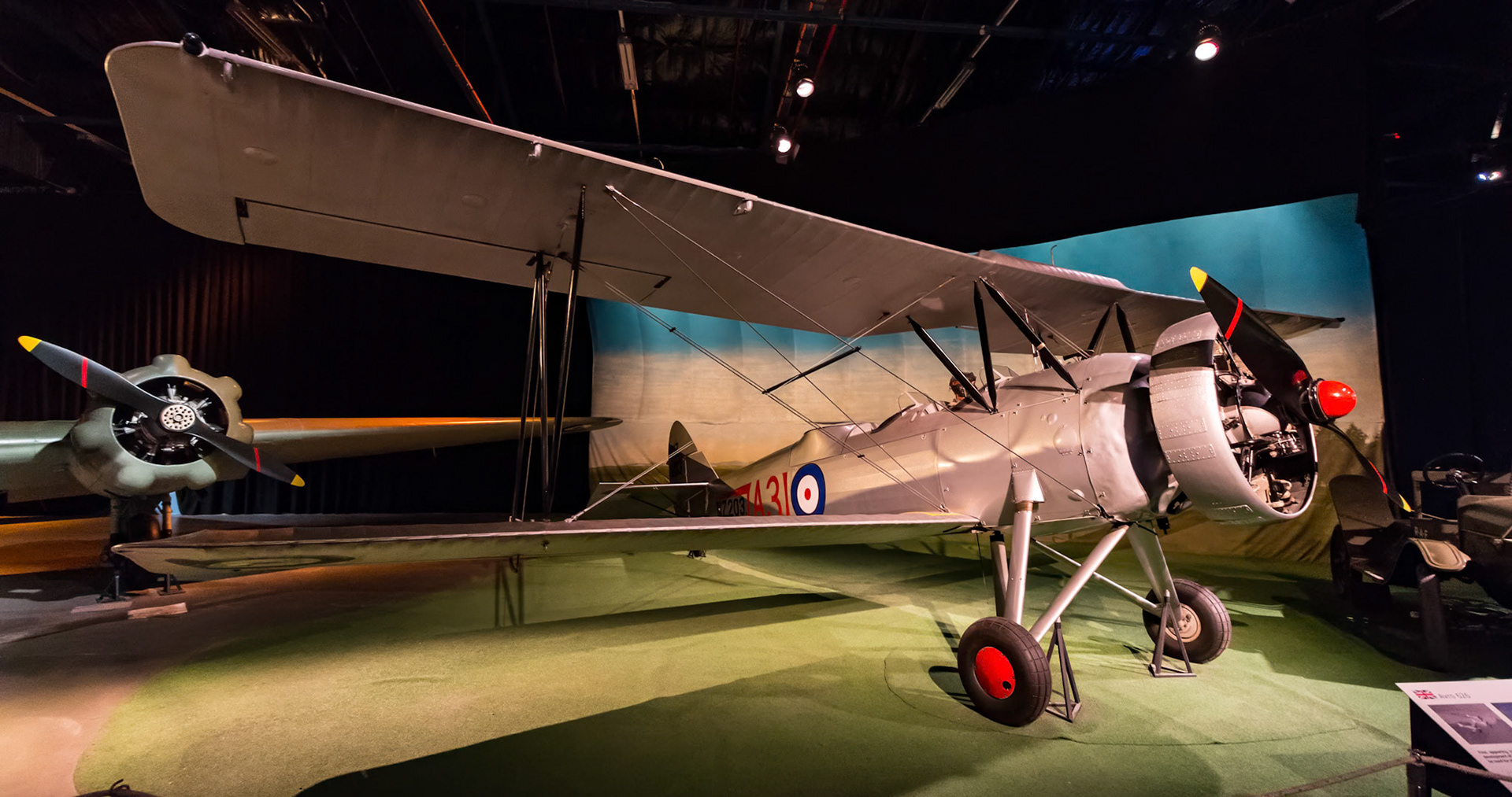 Avro 626 on display at the Woomera Missile Park in Soth Australia, Australia