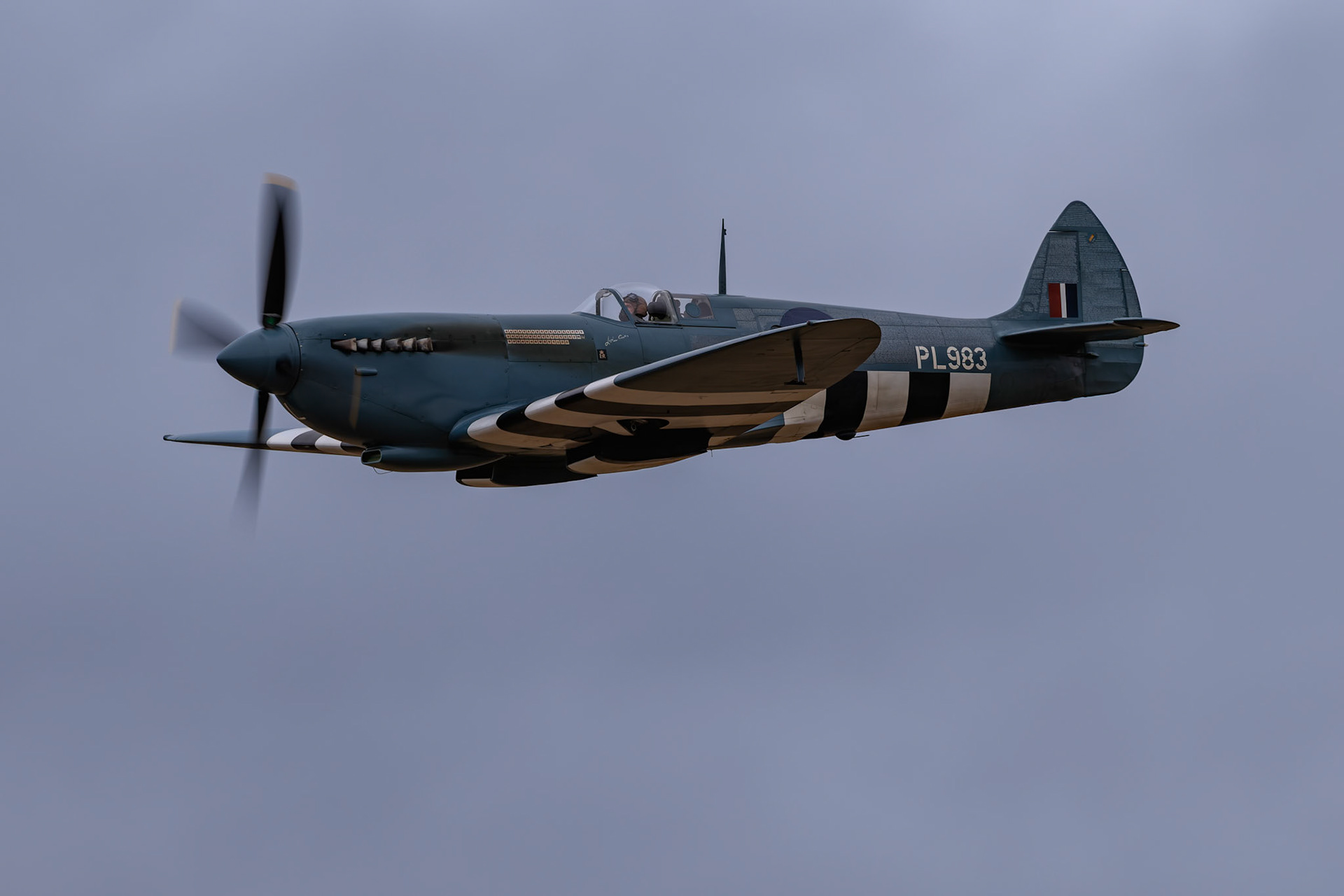 Supermarine Spitfire PR-XI [PL983] on display at Warbirds over Wanaka, New Zealand