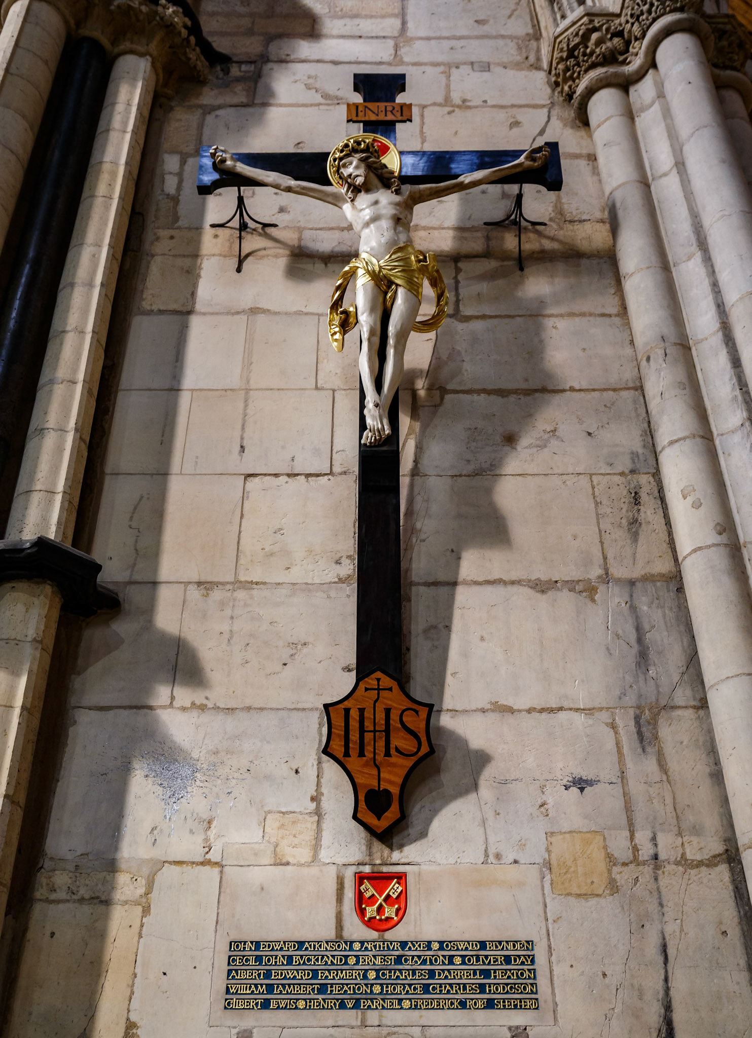 Inside the York Minster in York, England