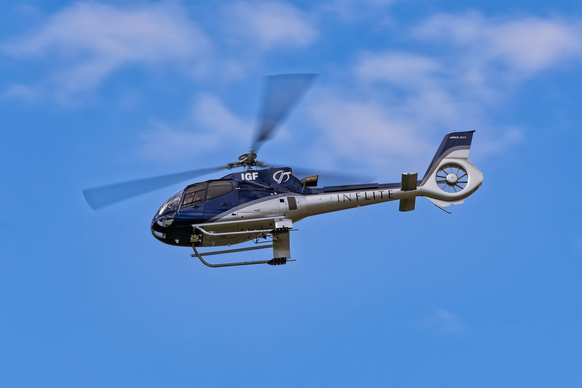 GCH Aviation Airbus Helicopters H130 [ZK-IGF] Arriving, from Queenstown Airport, New Zealand