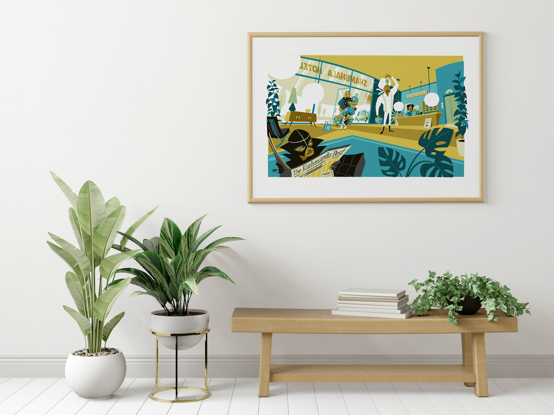 Shambhala Hotel-mock up