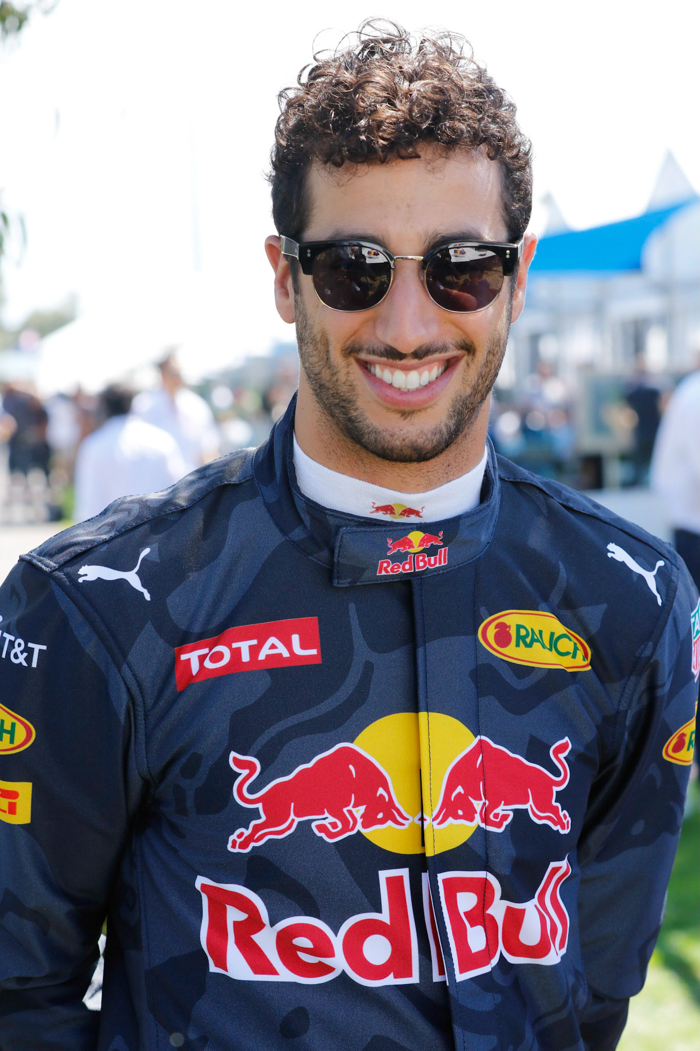 Red Bull Racing driver Daniel Ricciardo (3) of Australia  in the paddock of the first round of the Formula 1 2016 World Championship at Albert Park, Melbourne, Australia.