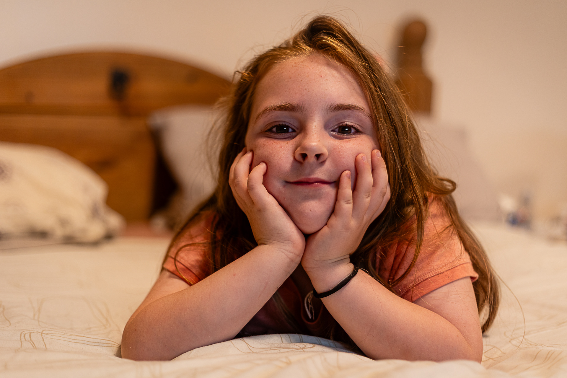 Leanne Edge - Just Chilling. A relaxed, unposed documentary portrait from Project Seven, capturing a moment of quiet stillness. This collaborative South Wales study explores the residual trace of childhood and the authentic, non-linear narrative of everyday life.