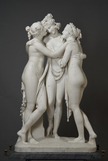 Antonio Canova, Tre Grazie, (1812 -1816), marmo, Ermitage, San Pietroburgo