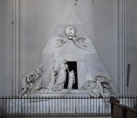 Antonio Canova, Monumento funerario a Maria Cristina d’Austria, 1798-1805, Augustinerkirche, Vienna.
