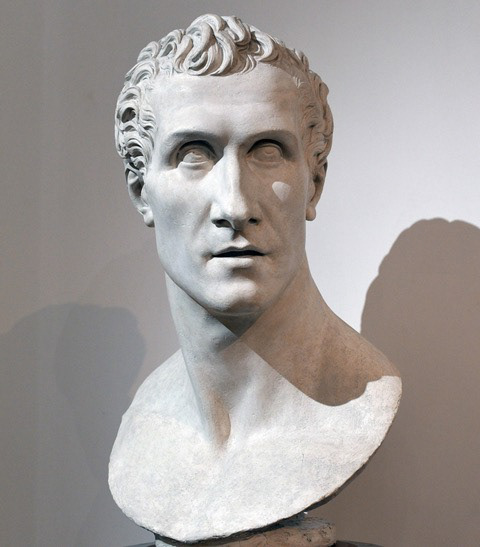 Antonio Canova, Autoritratto, 1812 c.ca, marmo, Museo Correr, Venezia