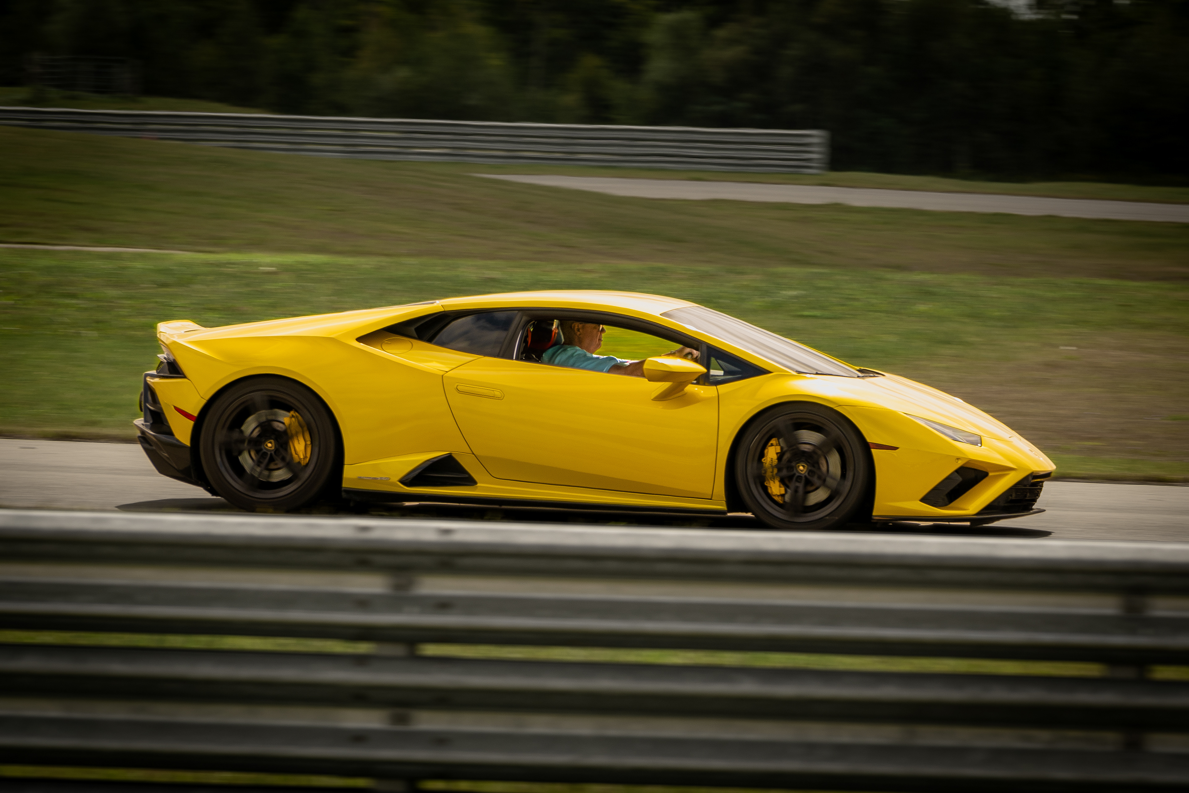 Me in a 2020 Lamborghini Huracan EVO