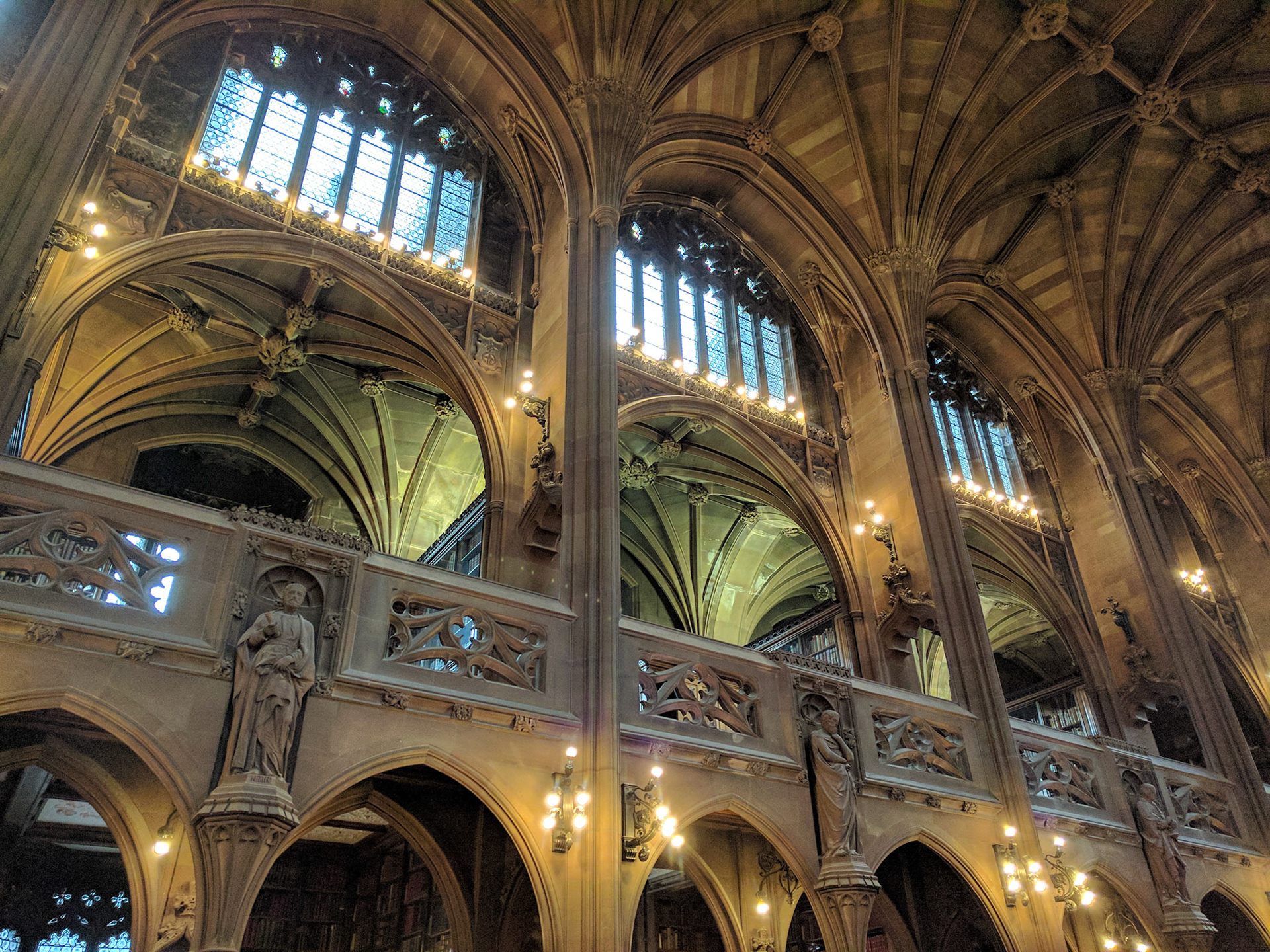 Library in Manchester UK