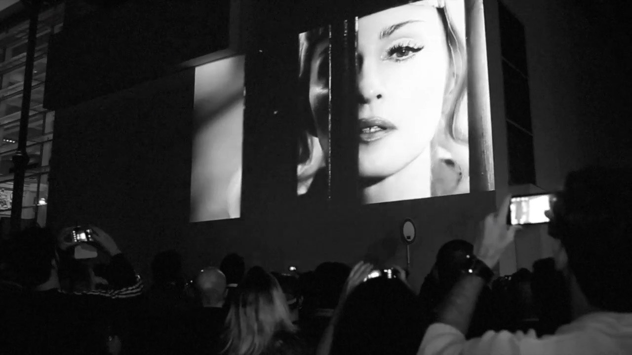 Madonna - Art Video Guerrilla campaign