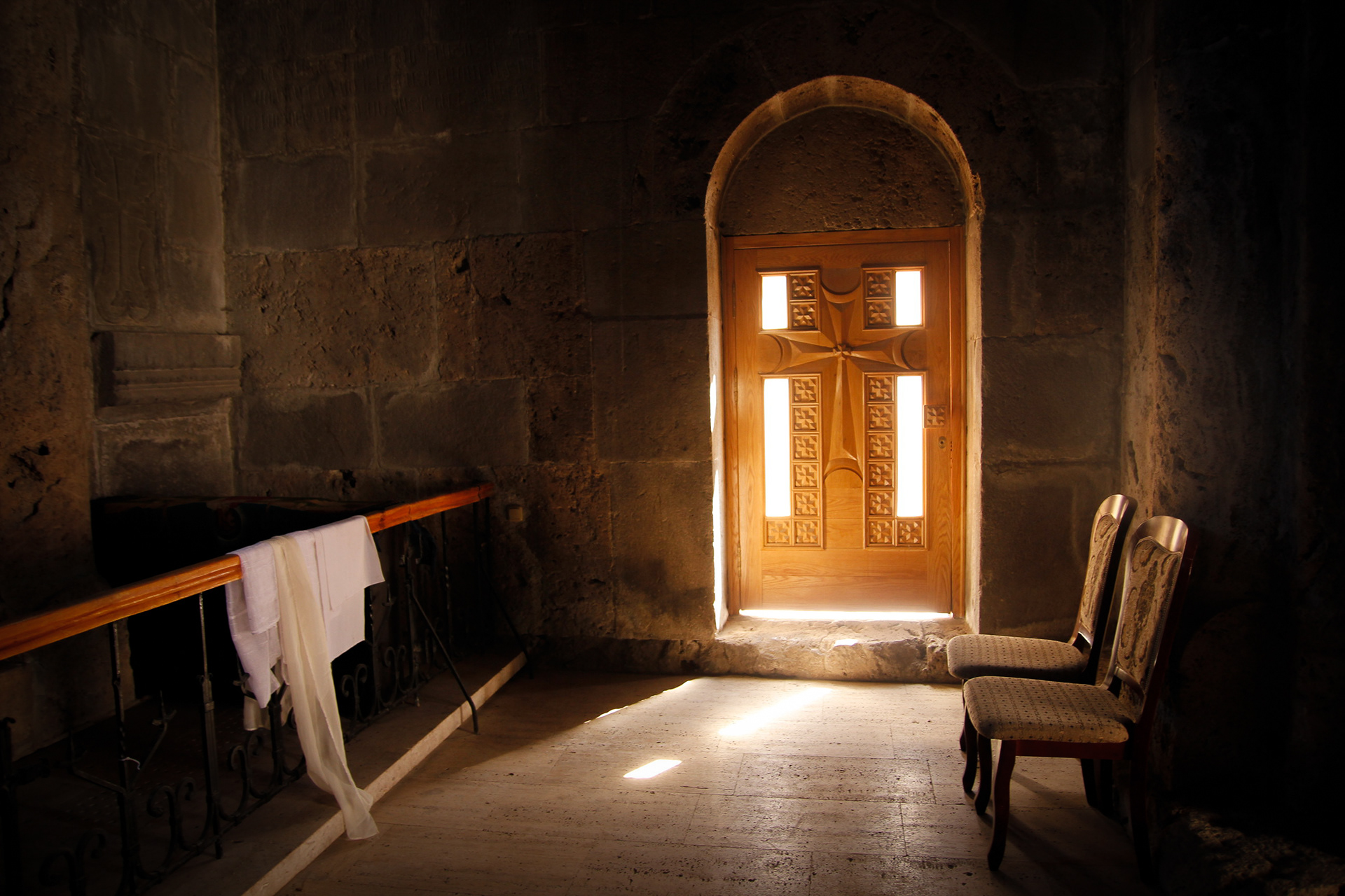 Magic temple in Armenia