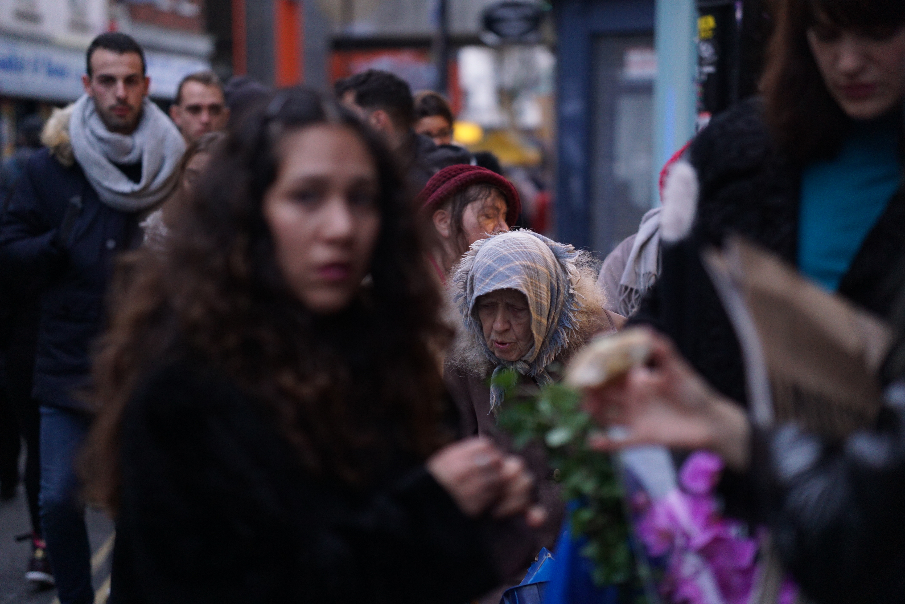 On the streets of Brick Lane, London, UK