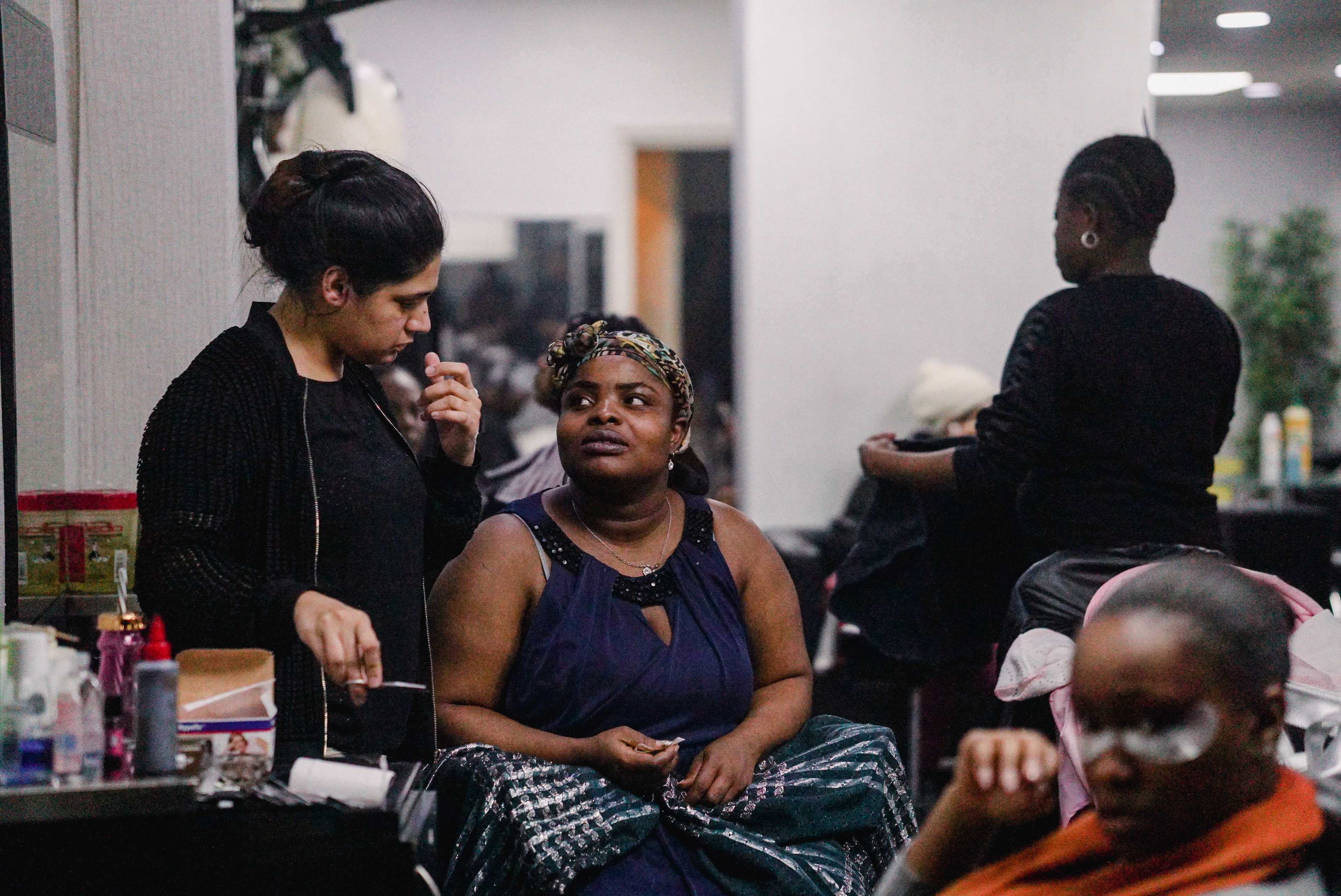 Hairdresser, London, UK