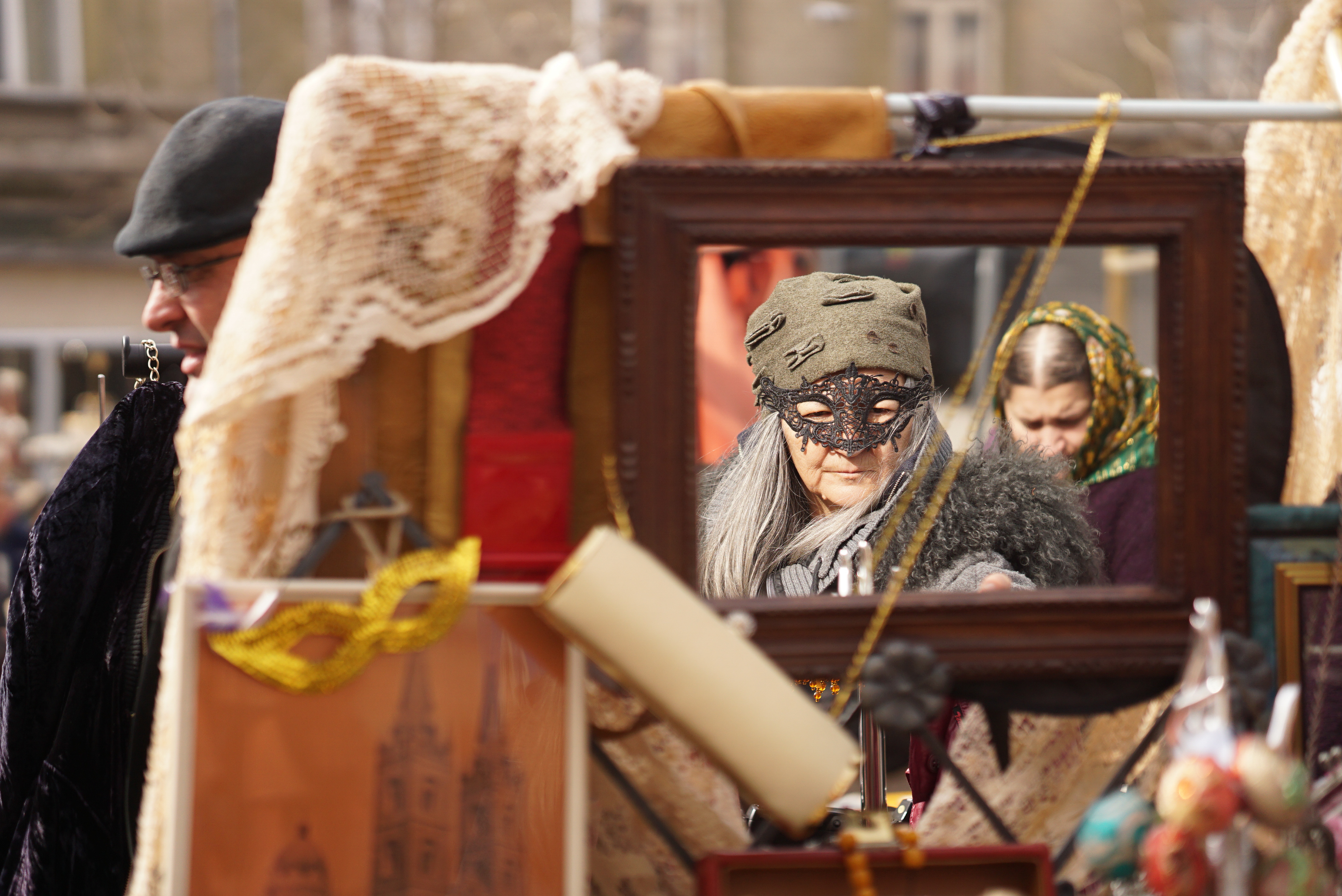 Flea market in Zagreb, Croatia