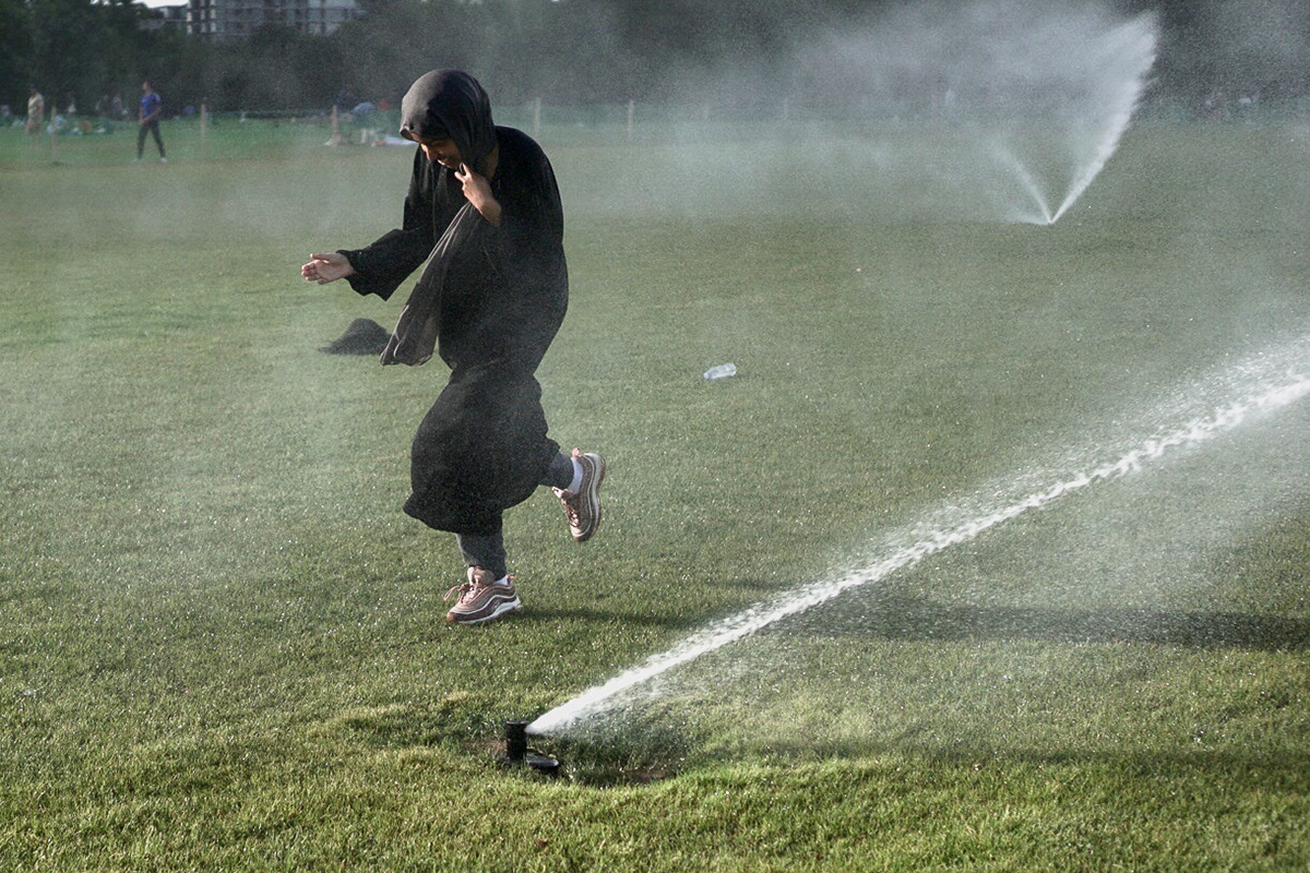 Summer day in Regents Park, London, UK