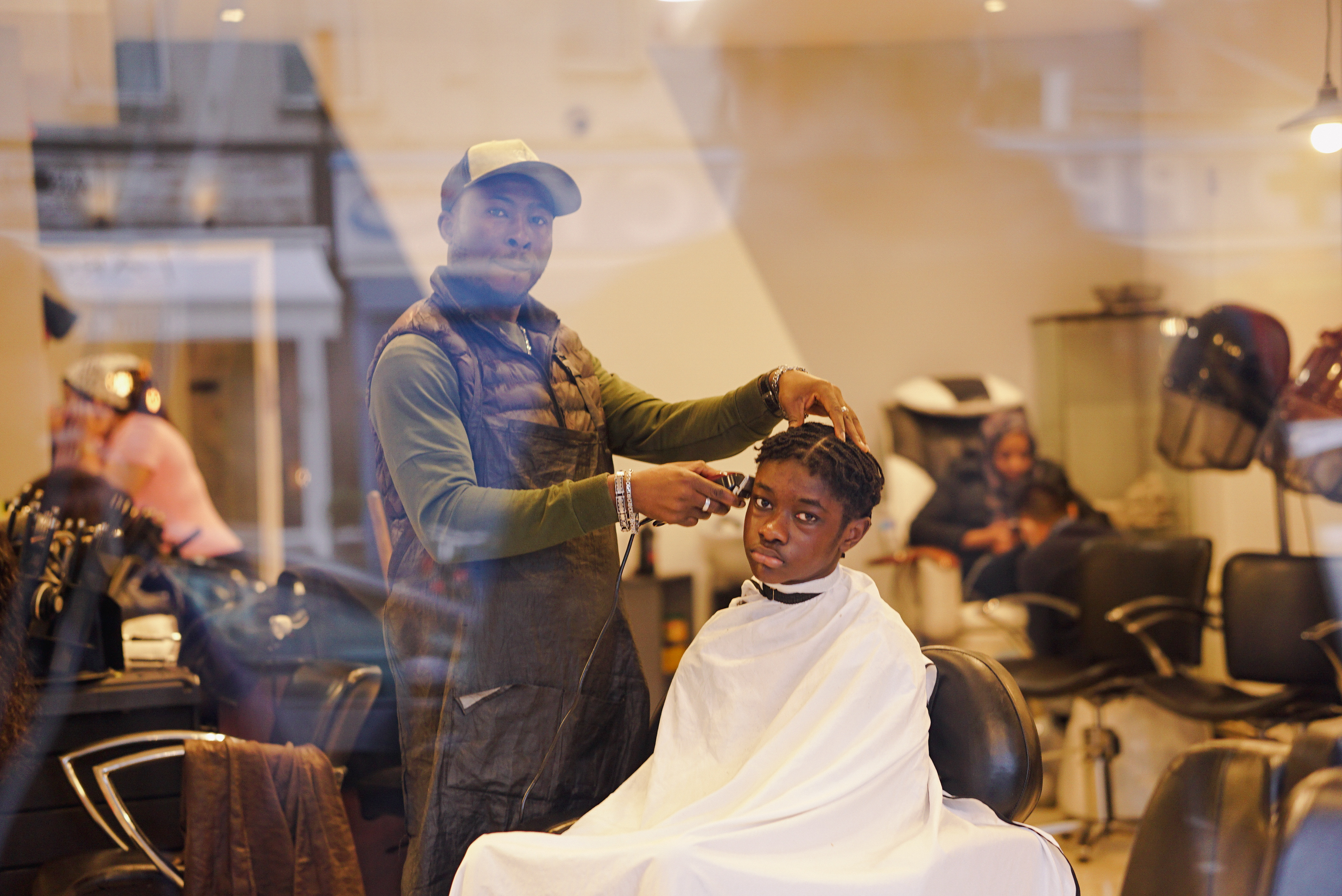Hairdresser, London, UK