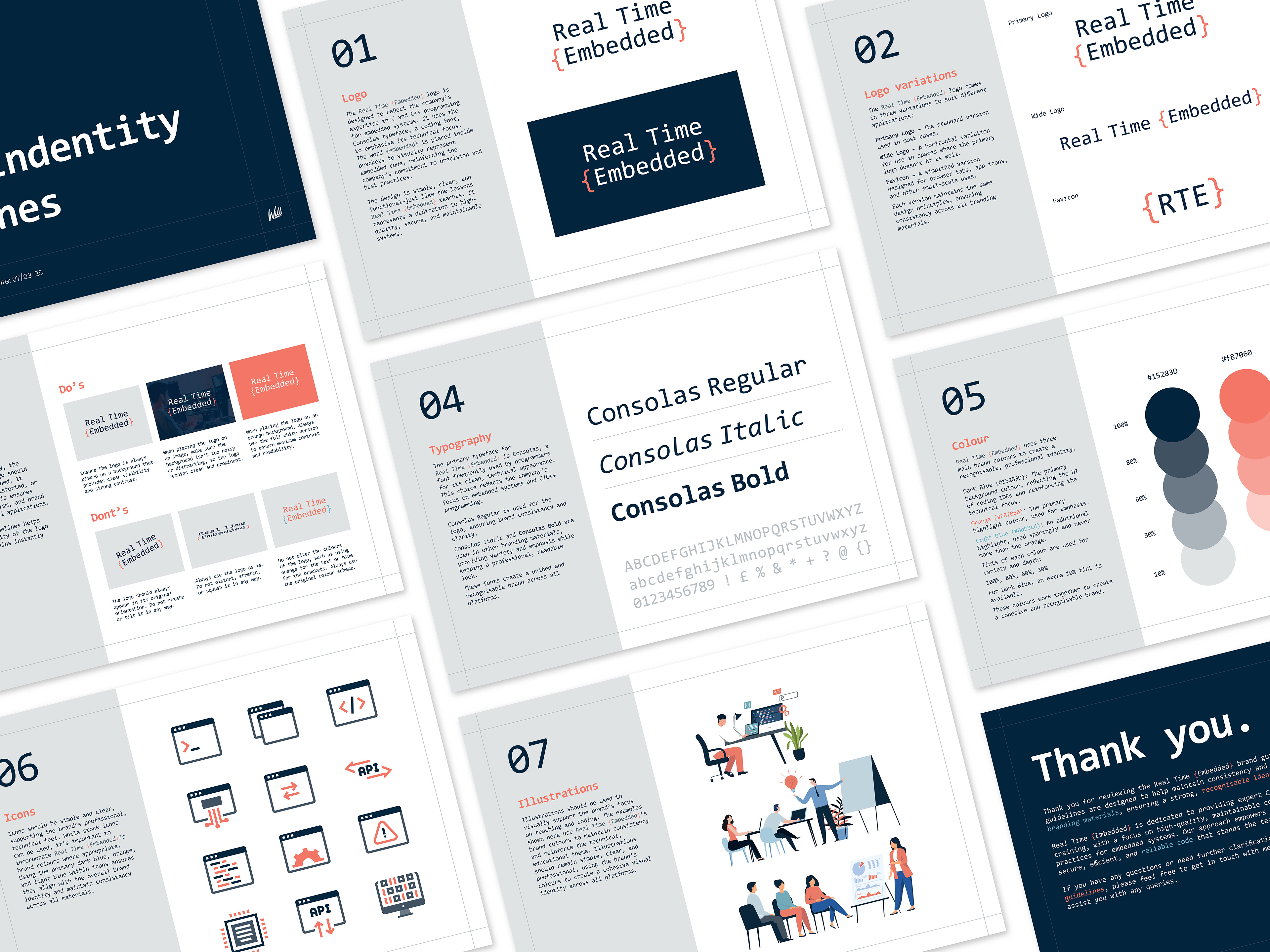 Real Time Embedded brand guidlines