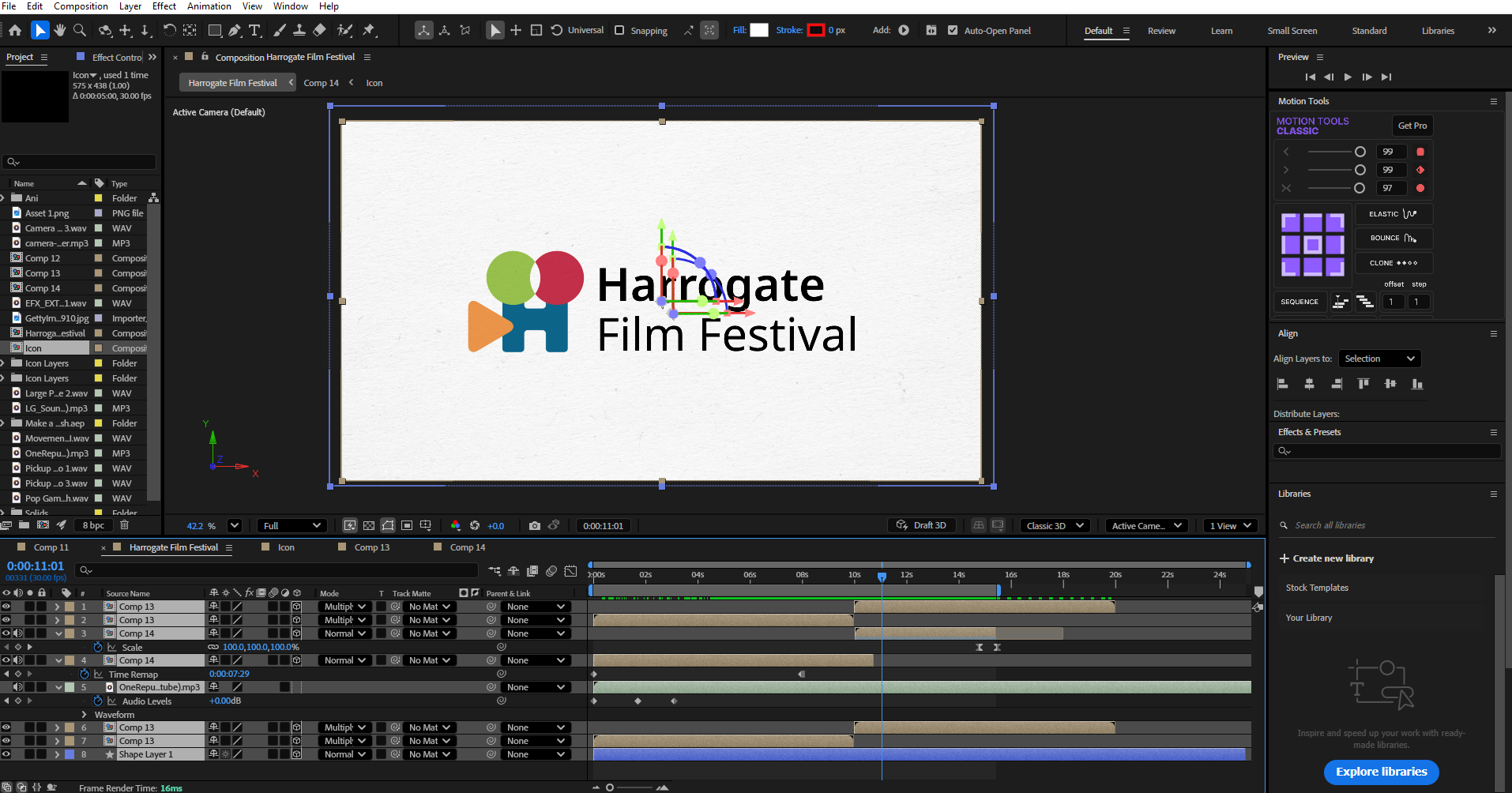 Harrogate Film Festival Animation