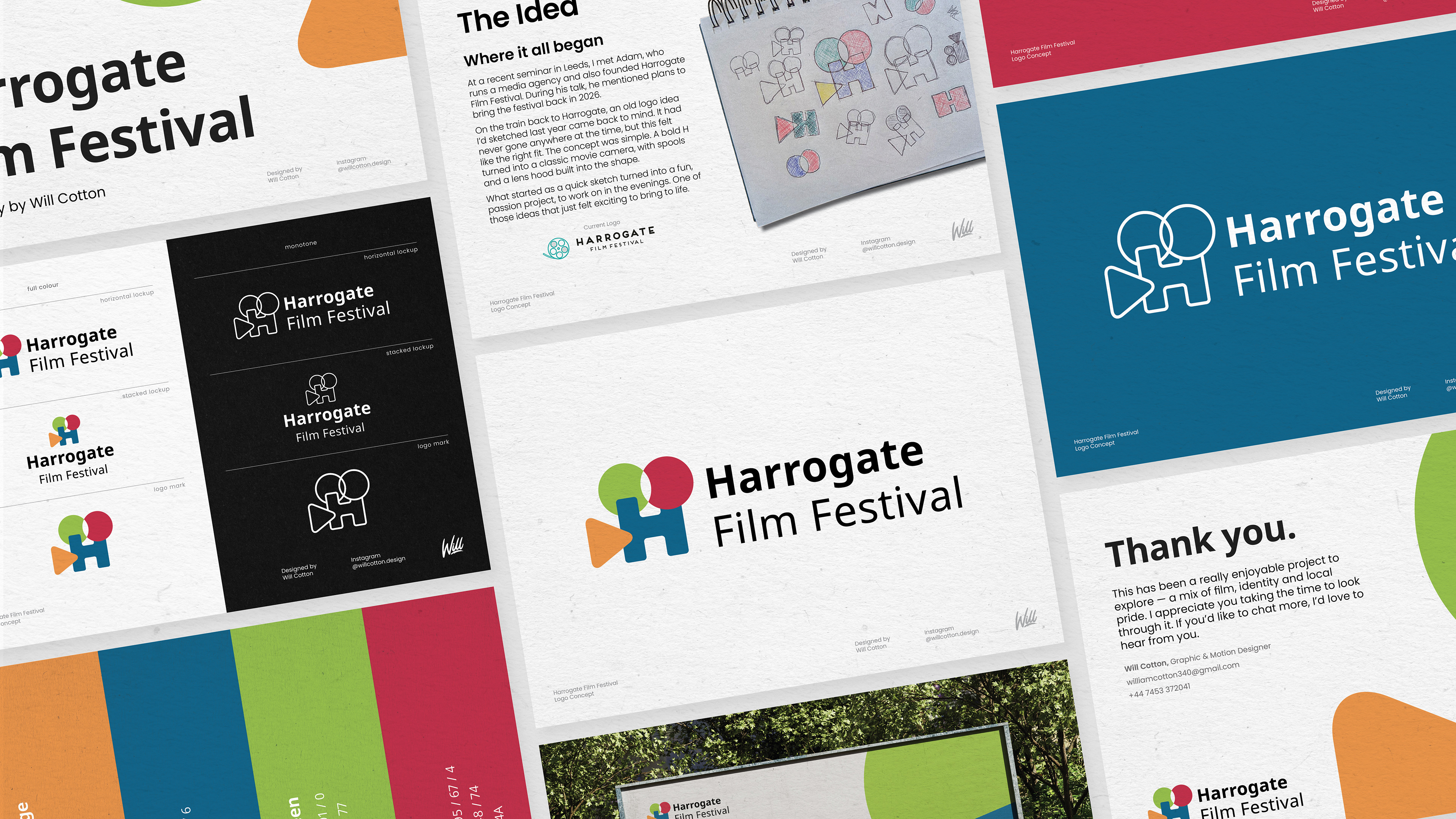 Harrogate Film Festival brand proposal