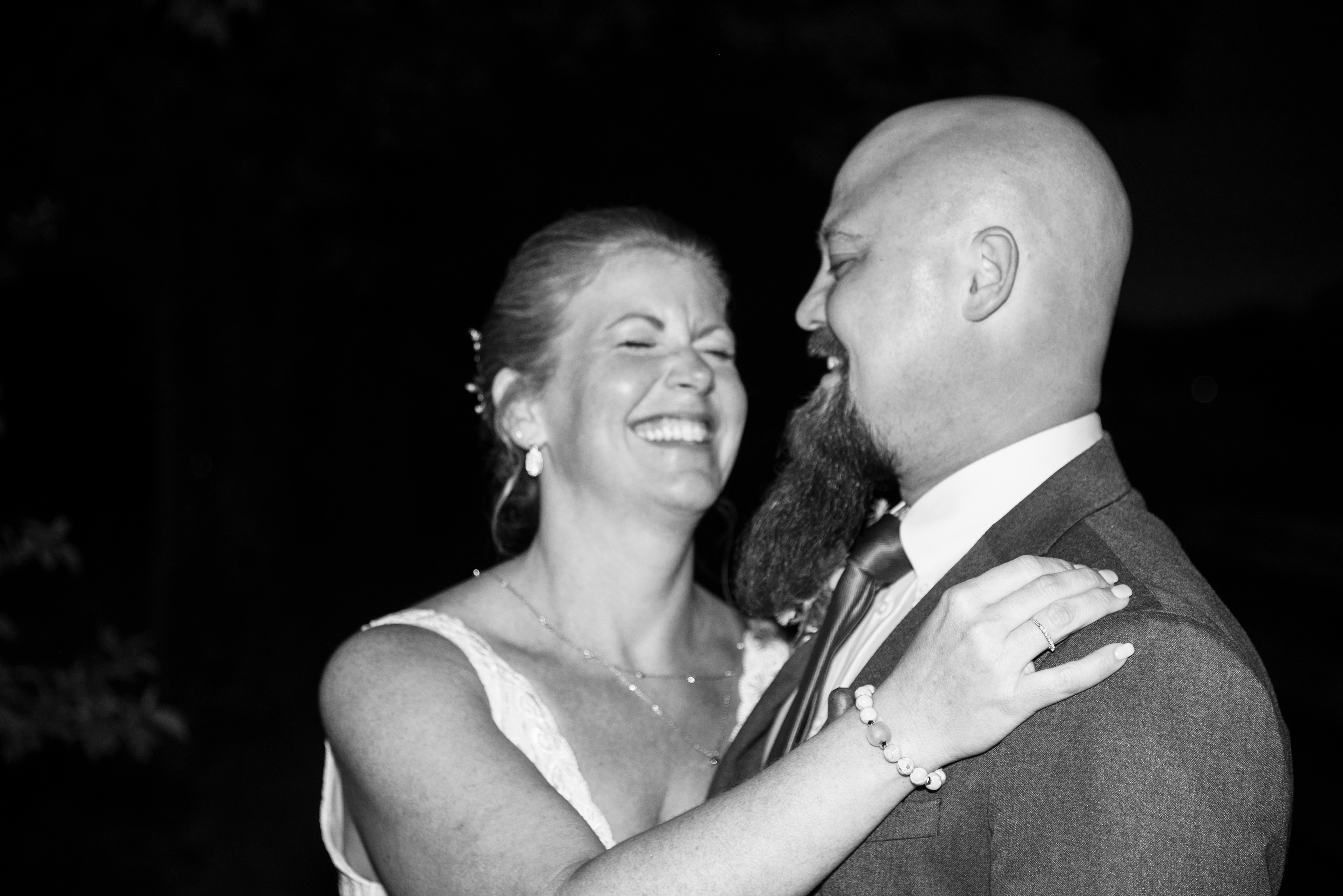Black and White Wedding Photographs | Davron Bowman