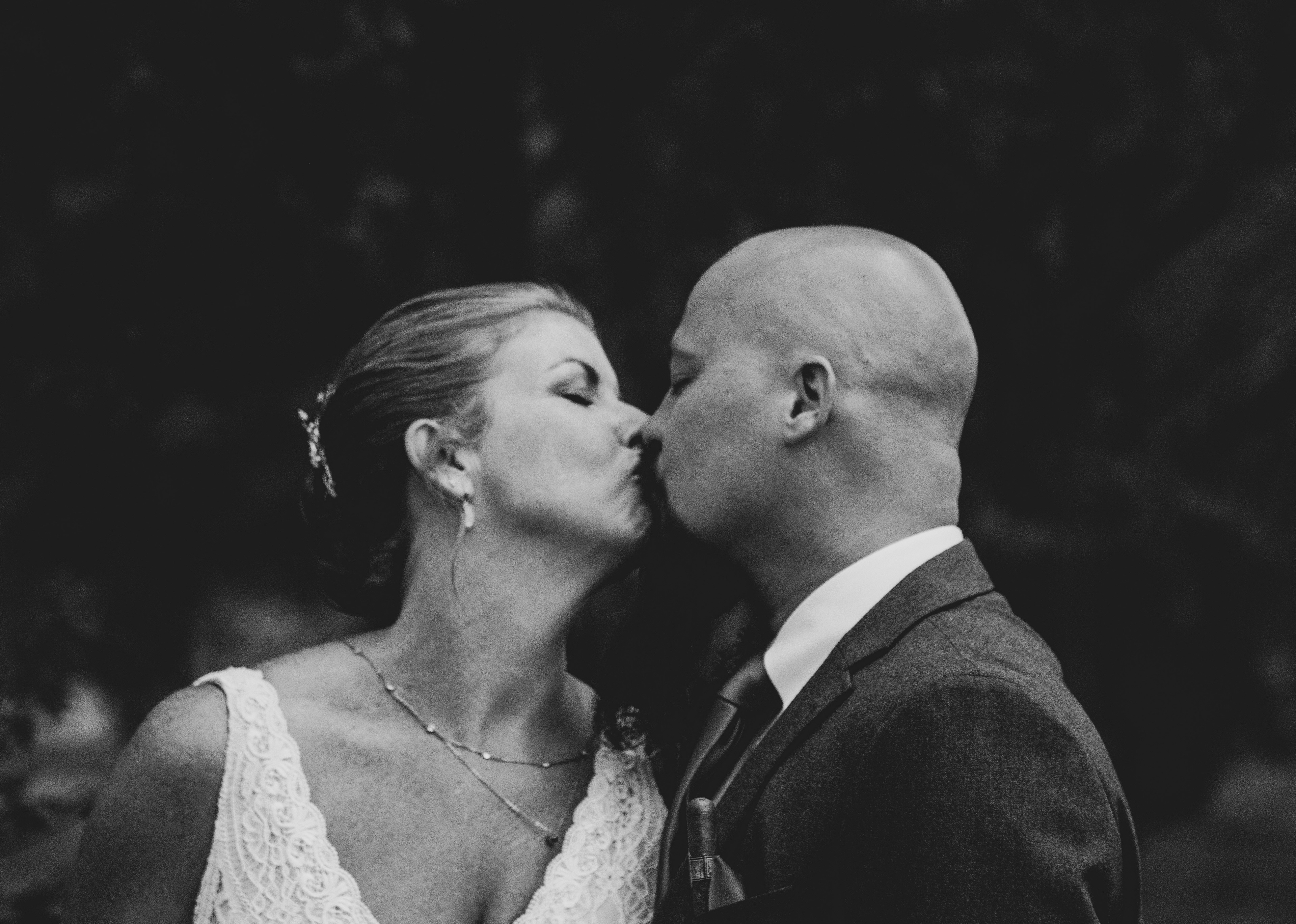 Black and White Wedding Photographs | Davron Bowman