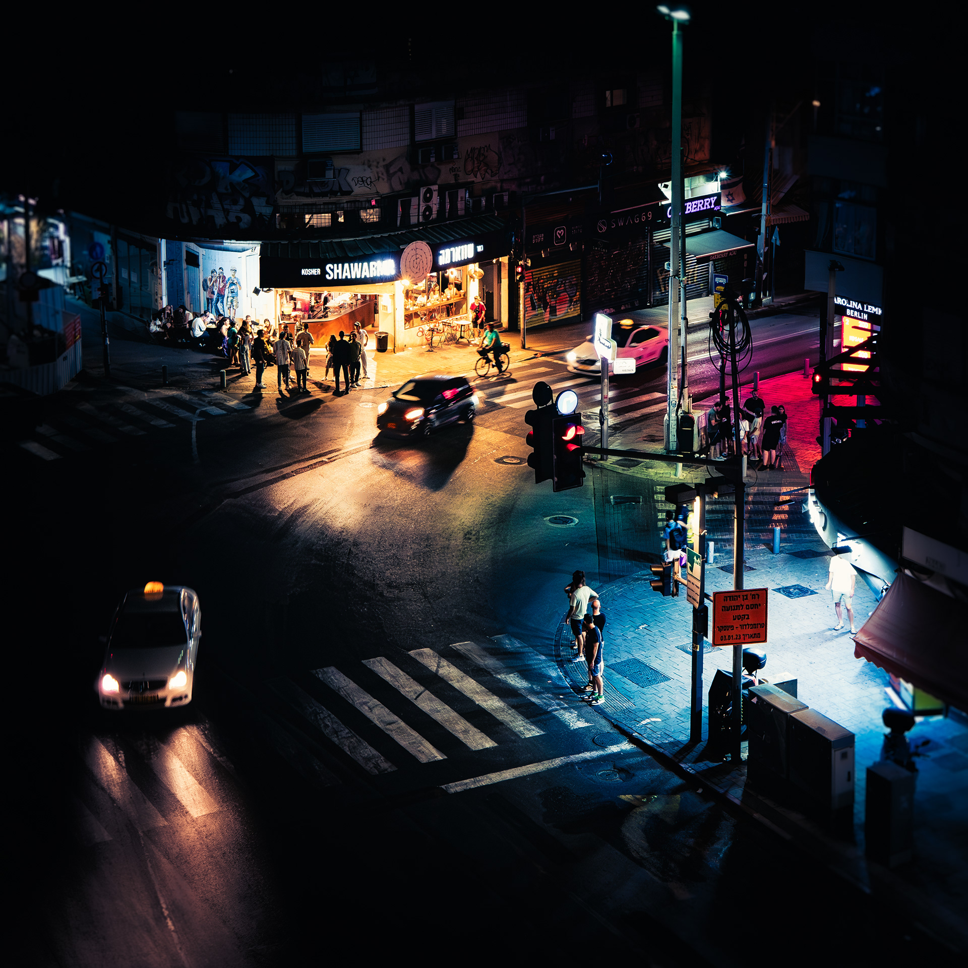 Night life, Tel Aviv, 2023