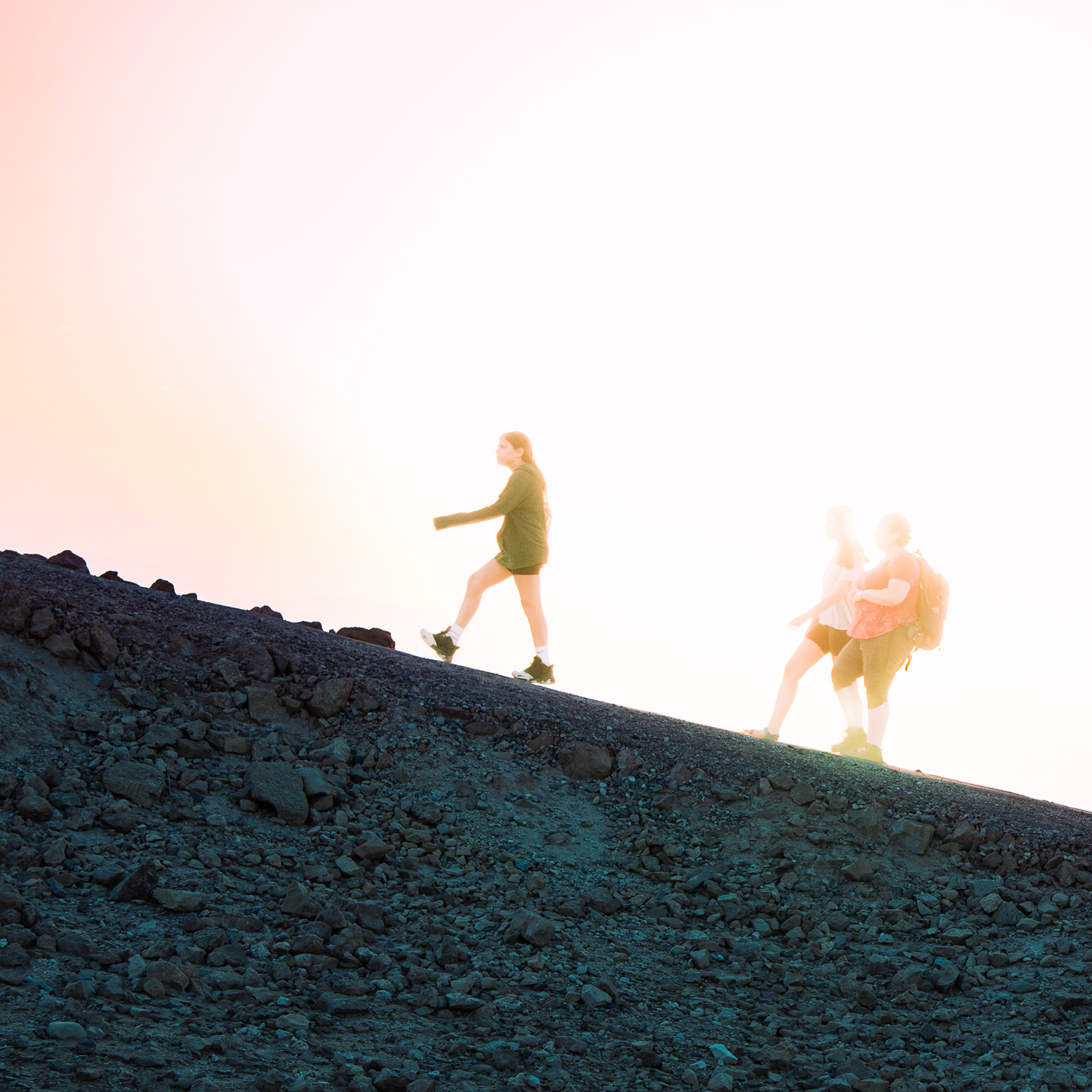 Climbers, Masada, 2023