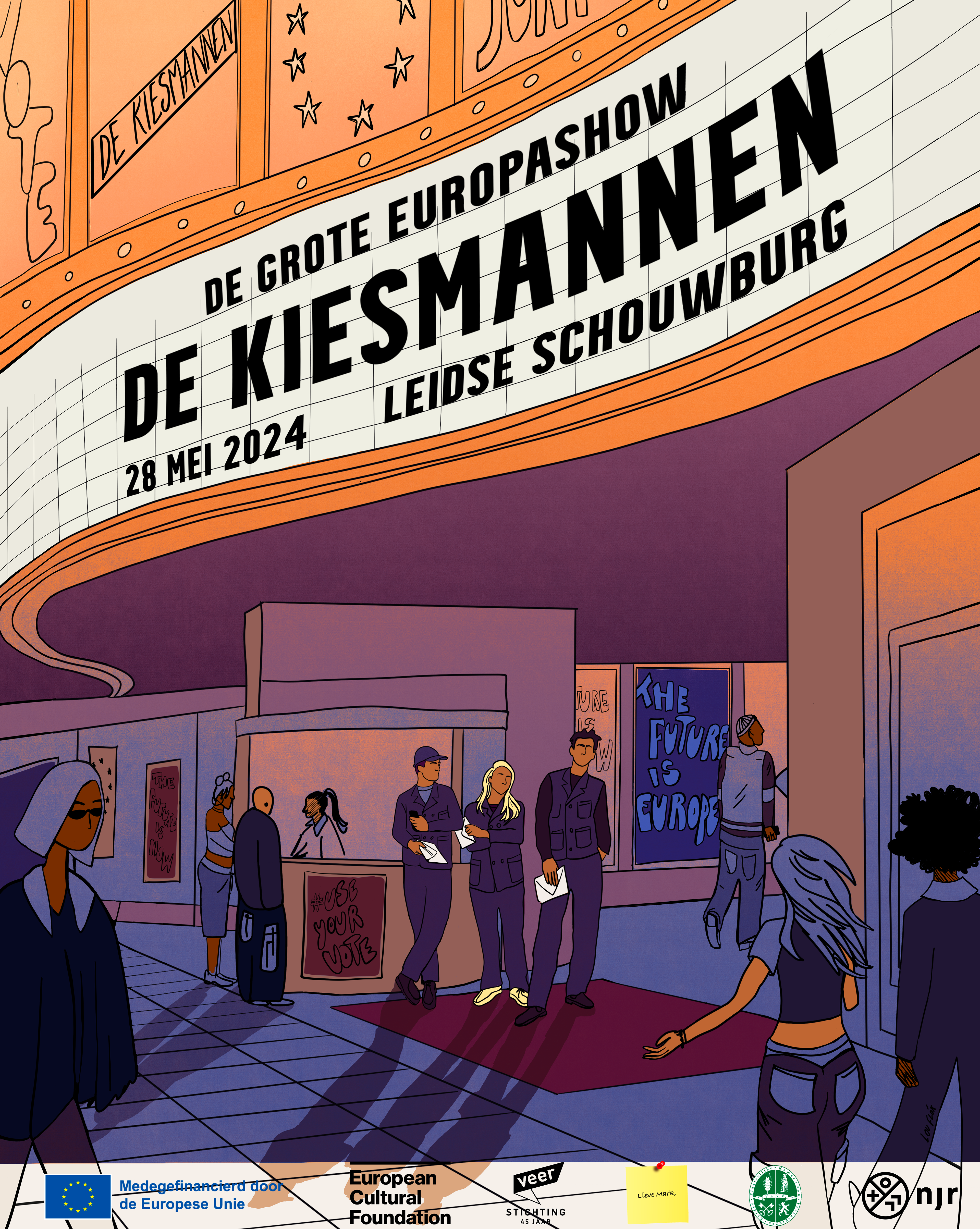 De Kiesmannen x Leidse schouwburg