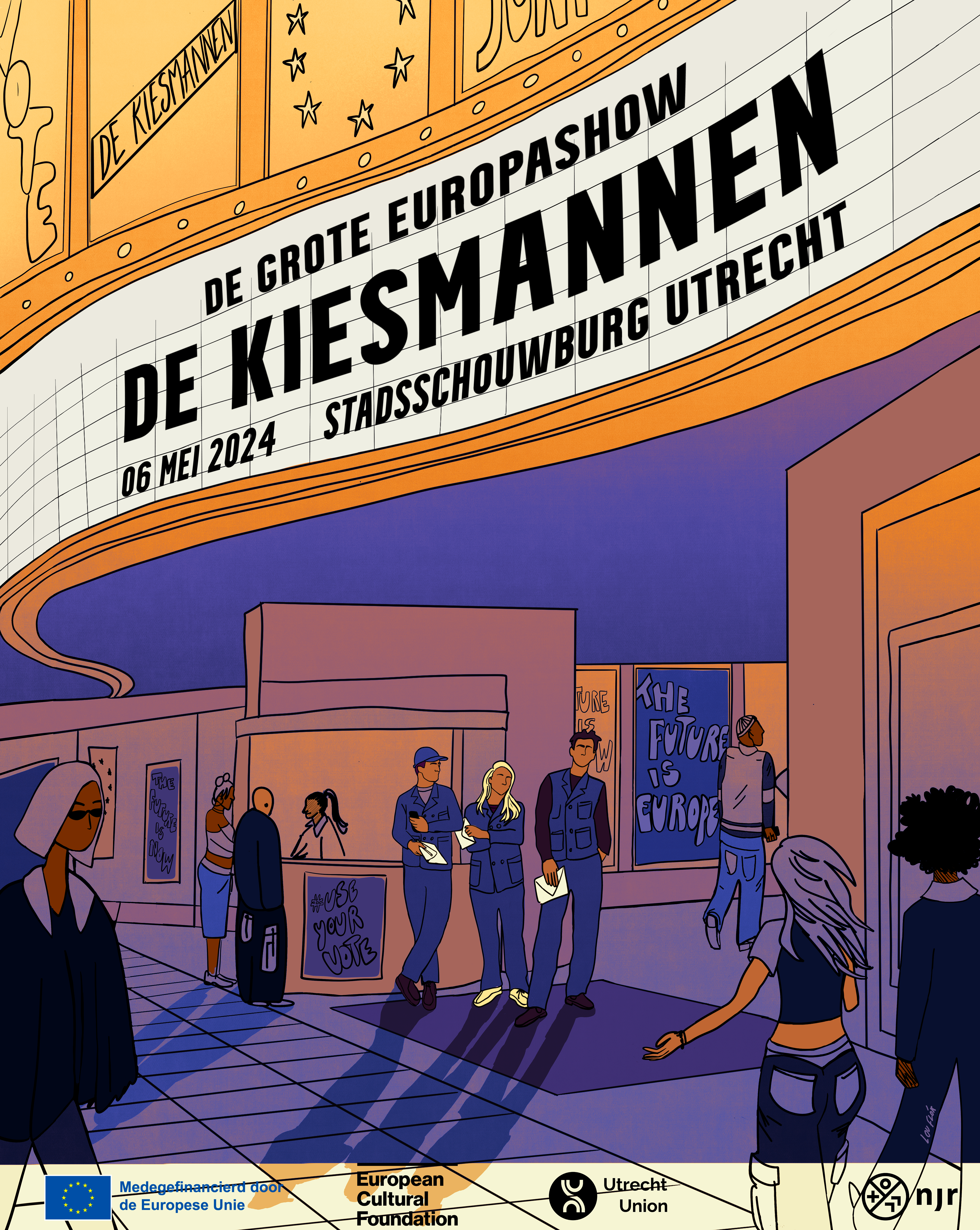 De Kiesmannen x Stadsschouwburg Utrecht