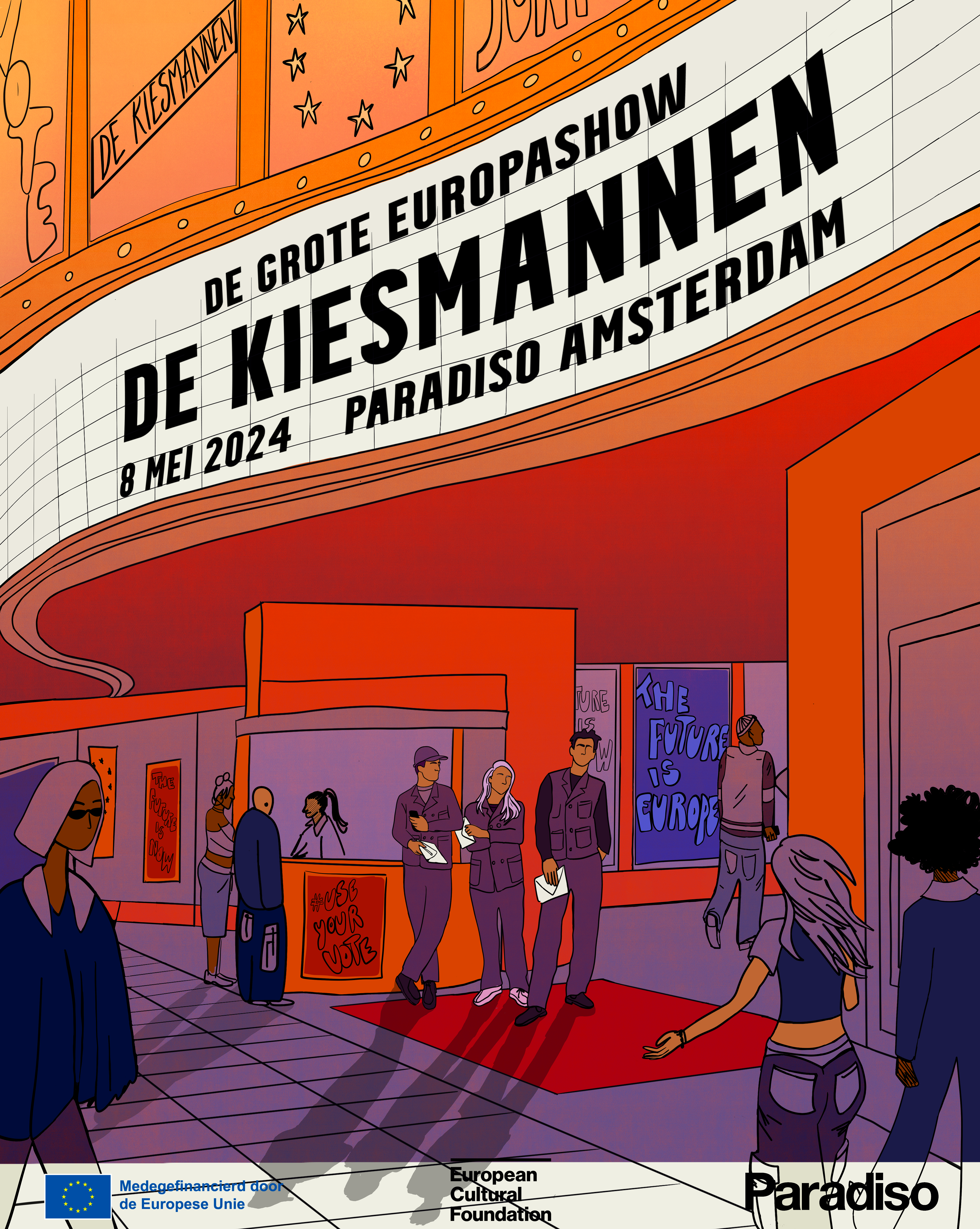 De Kiesmannen x Paradiso