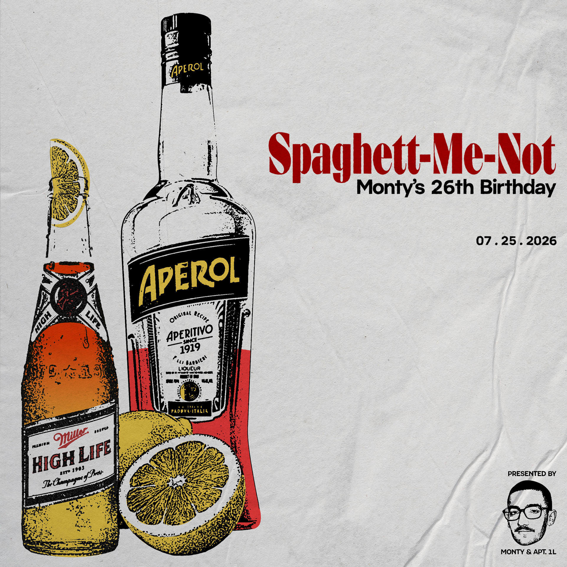 Birthday Party Invite Poster, 2026.