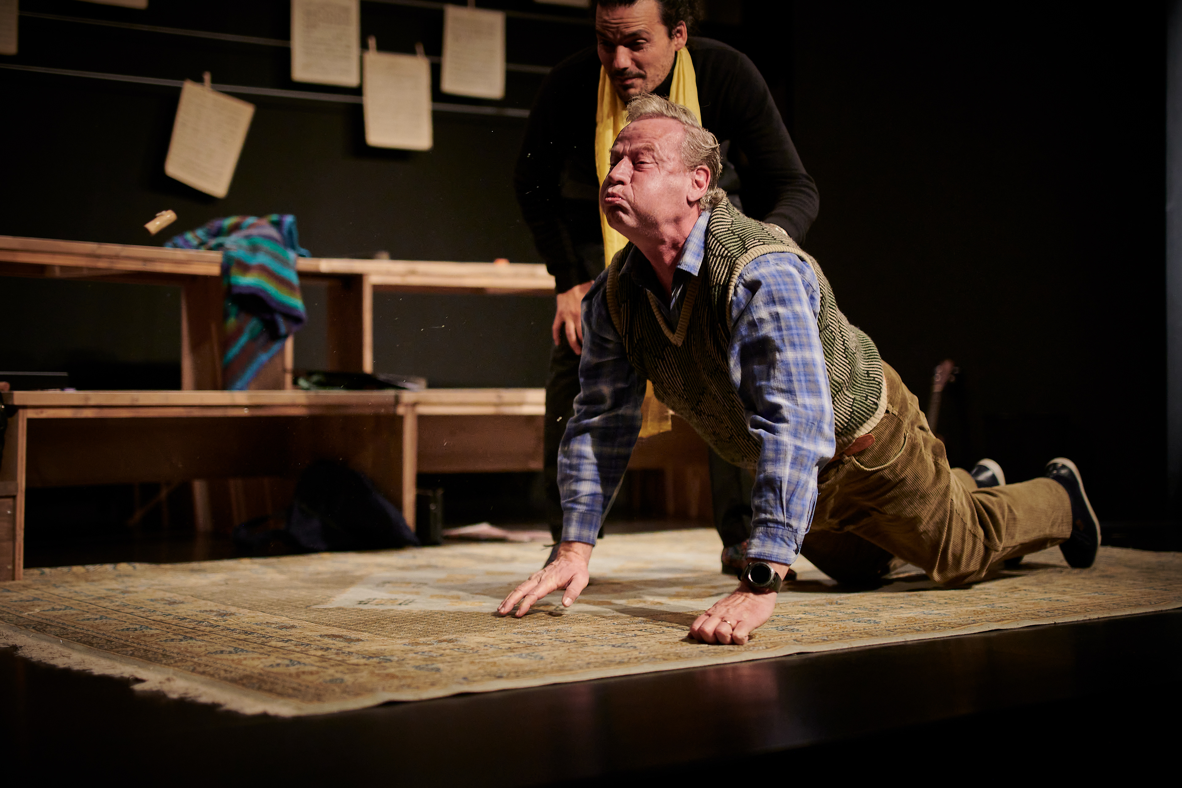 Theater Matte: Chorprobe, Res Aebi