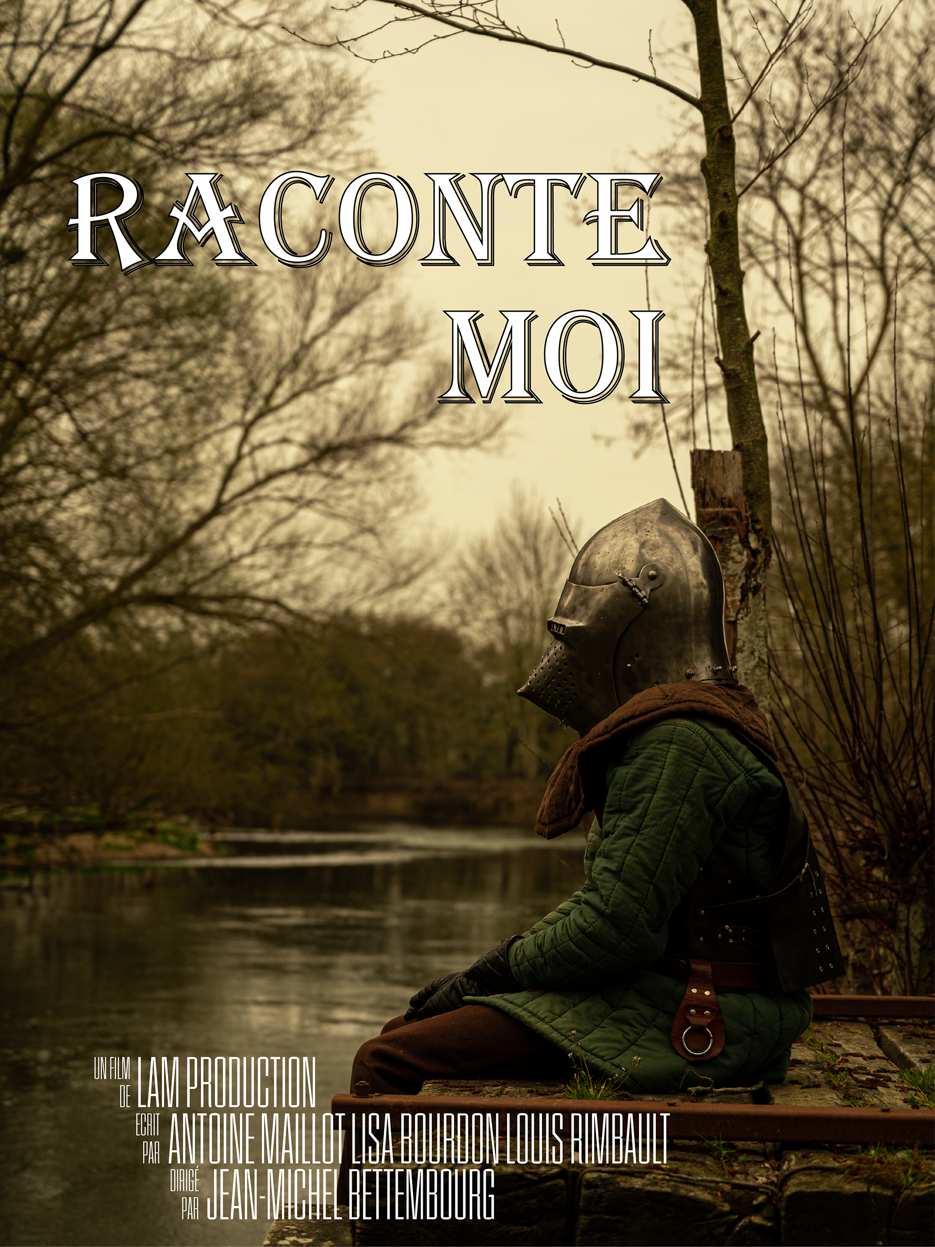 Affiche du court-métrage Raconte-moi - InDesign
