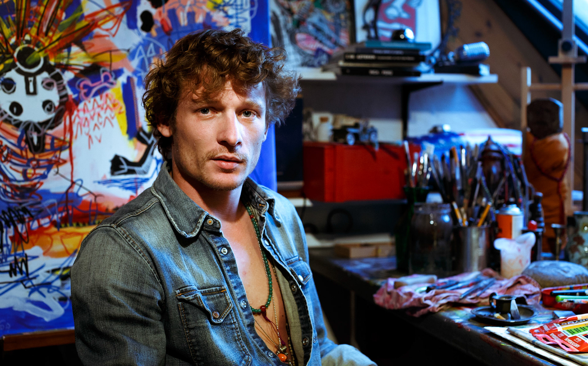 Kunstenaar Matthijs Scholten