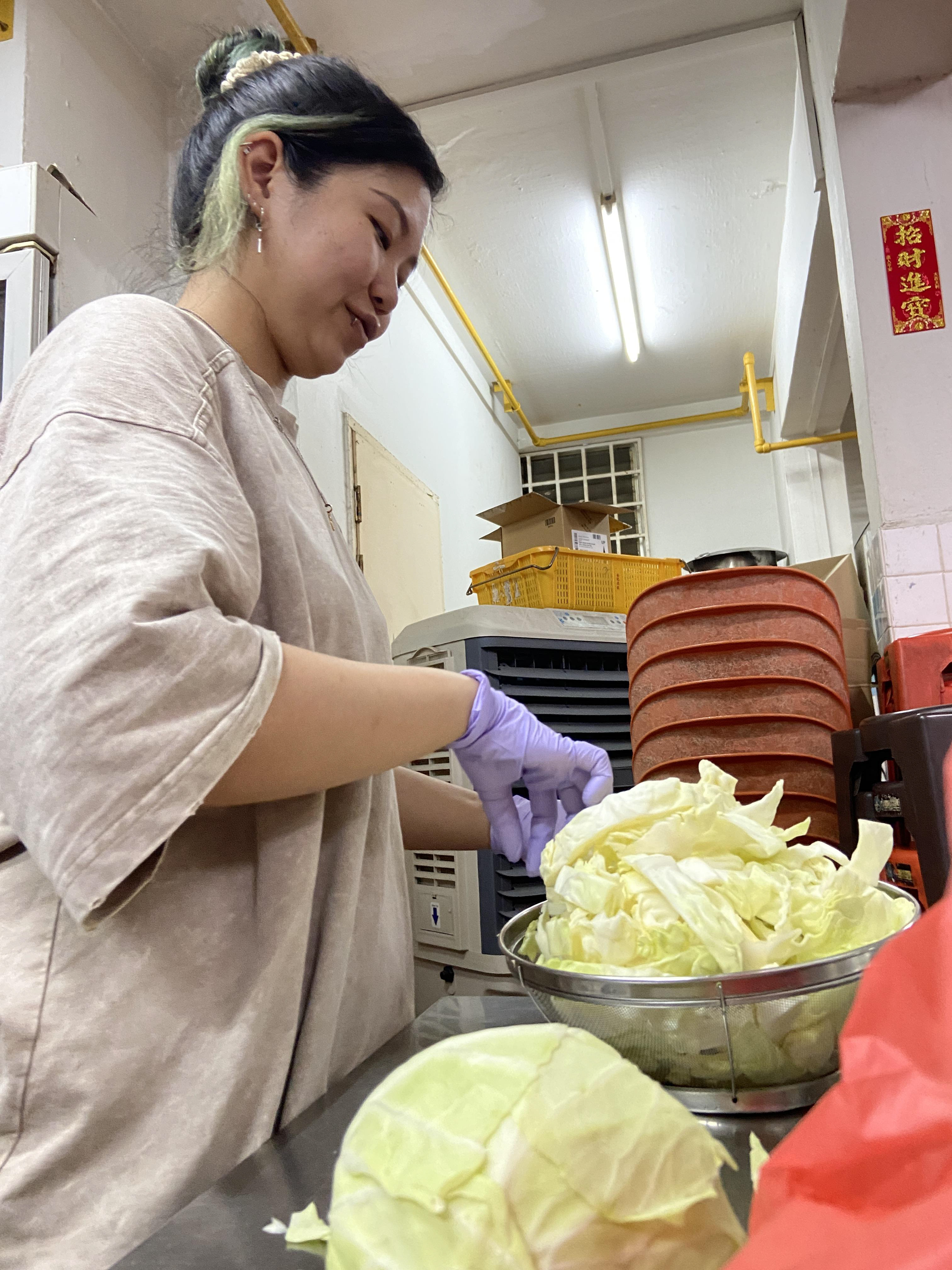 BTS getting food ready