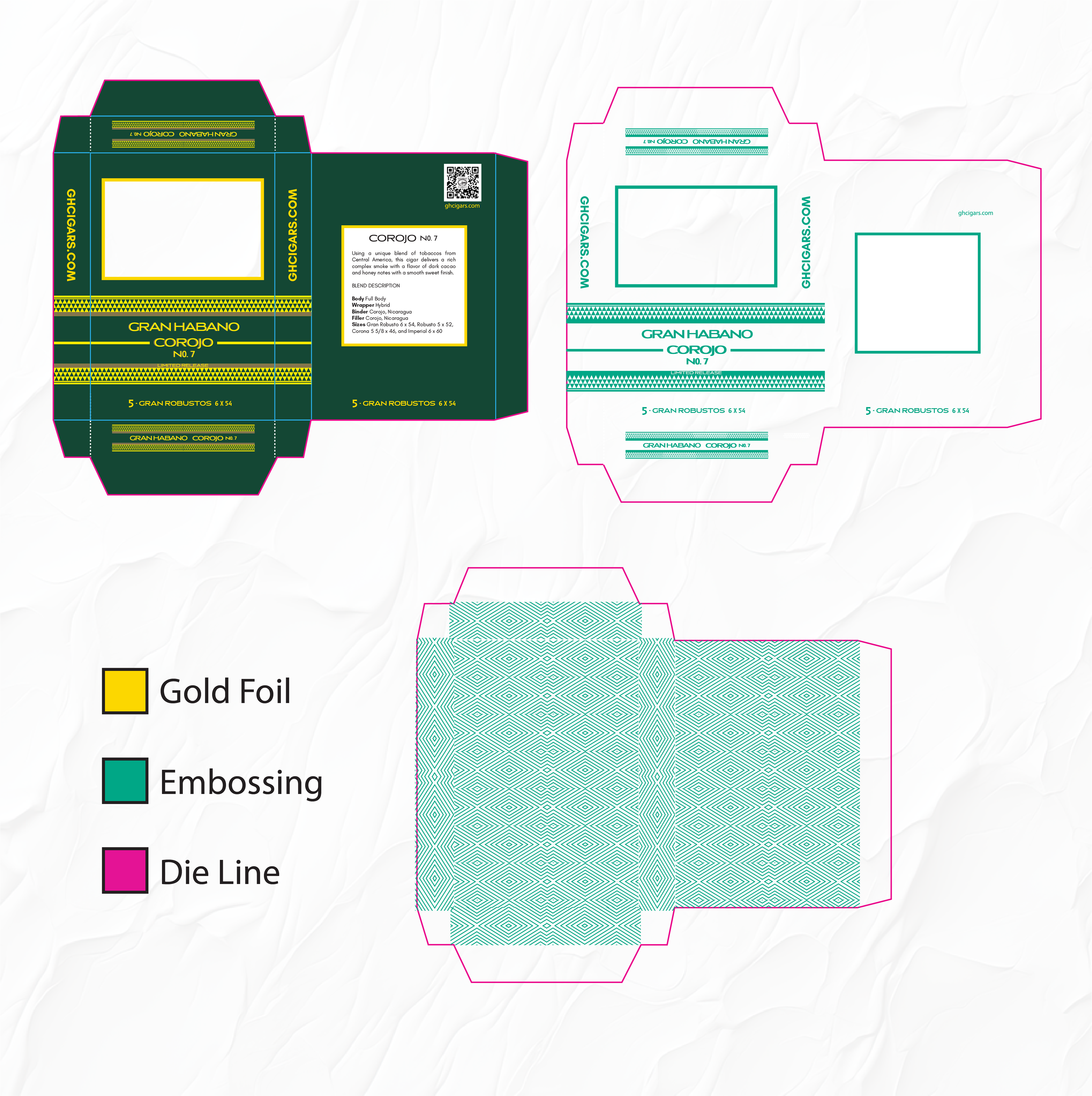 Corojo No.7 5-Pack Box