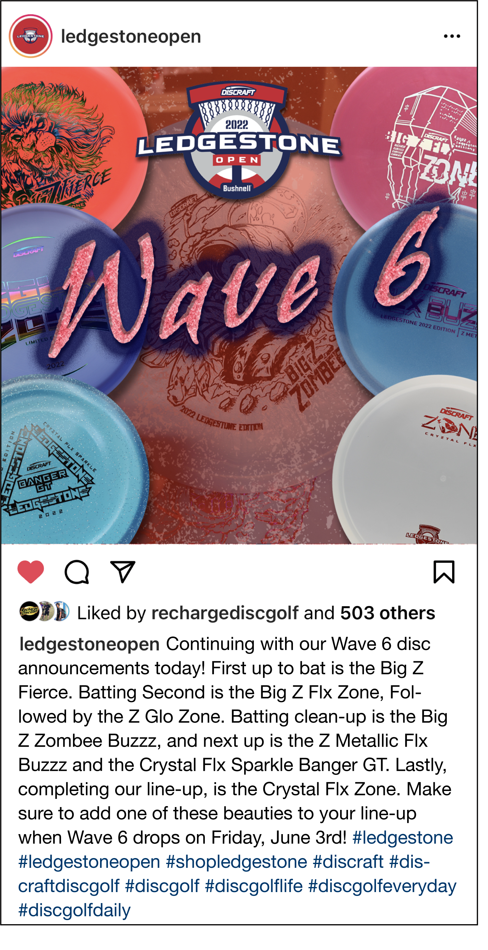 Wave 6 Sample Post IG Ledgestone