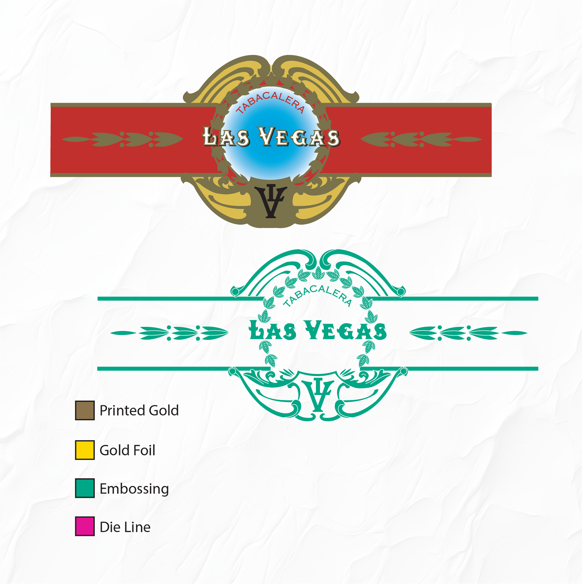 Tabacalera Las Vegas Cigar Bands