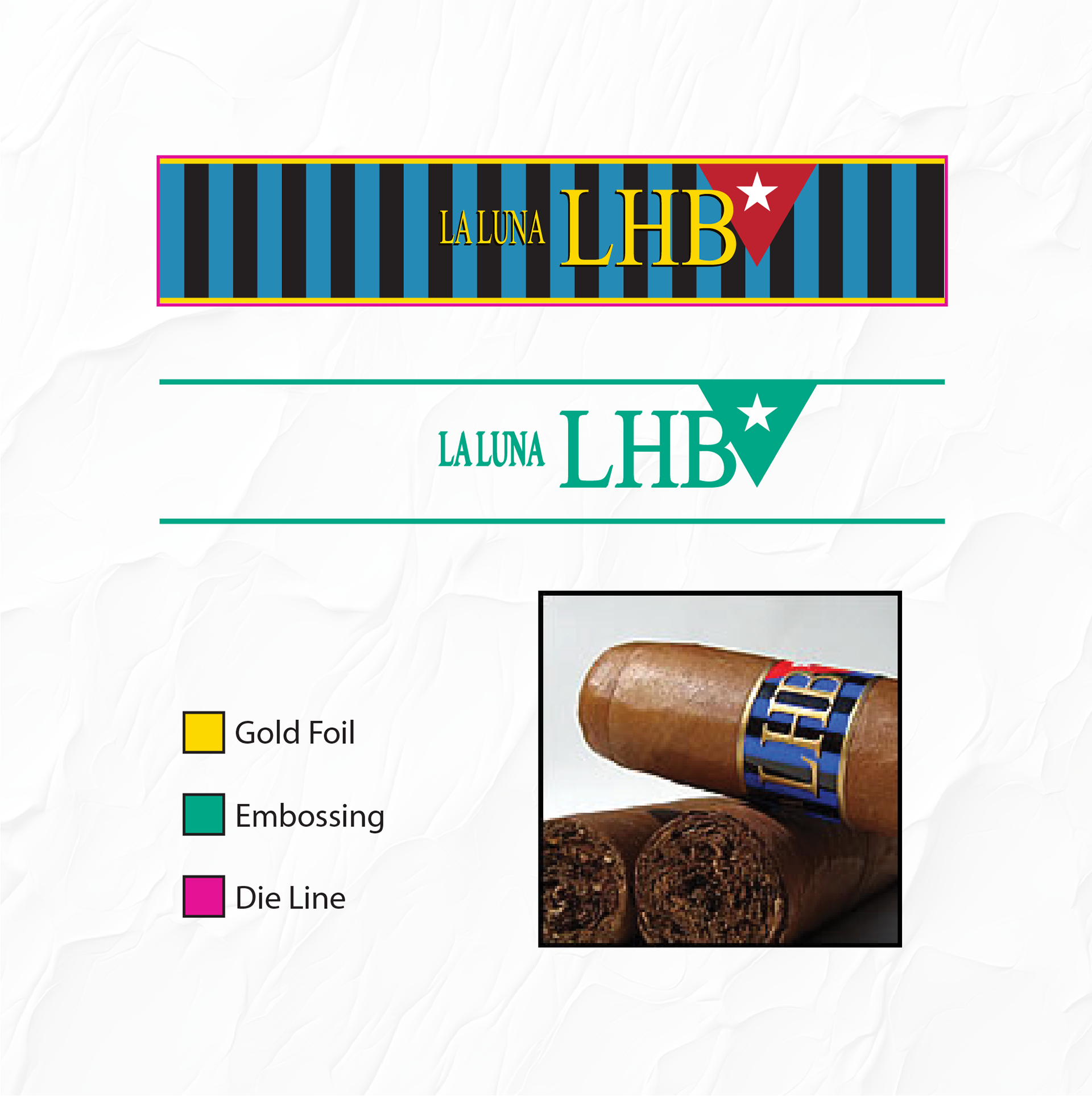 LHB Cigar Band Design