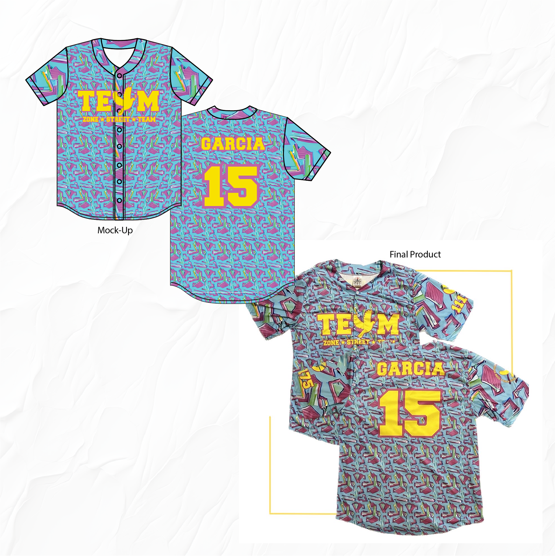 Zone Team Jersey Design