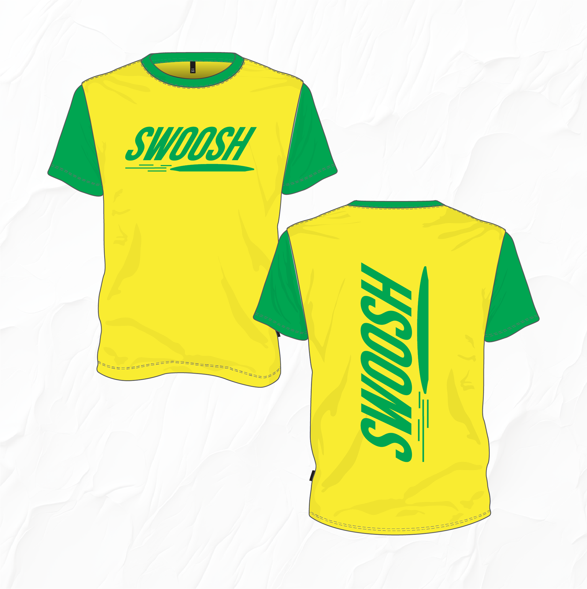 Swoosh T-Shirt Design