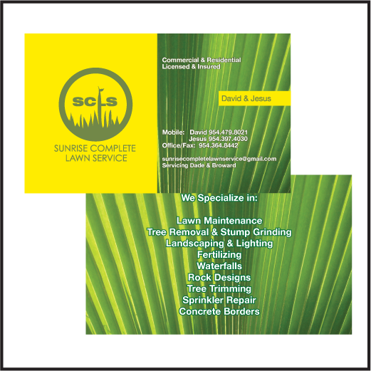 SCLS Business Cards